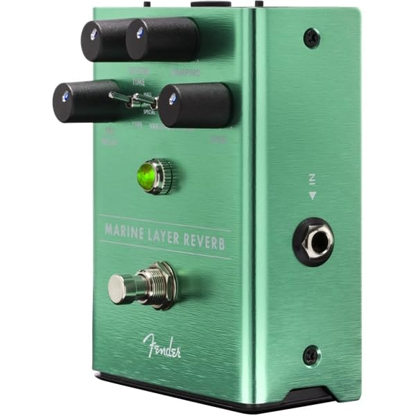 Fender Marine Layer Reverb Pedal - Premium Guitar Effects Pedal for Professional Musicians | Perfect for Studio Recording & Live Performances