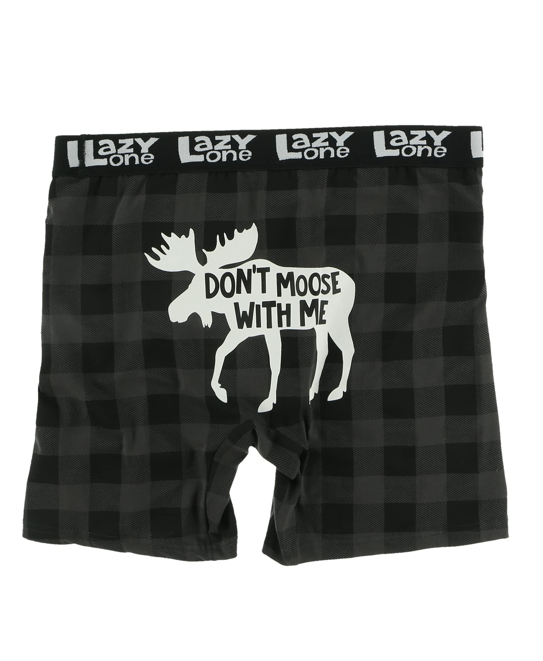 Funny Men's Boxer Briefs by Lazy One - Comfortable Cotton Underwear for Casual Wear & Gifts | Perfect for Lounging, Sleepwear, and Humorous Gift Occasions