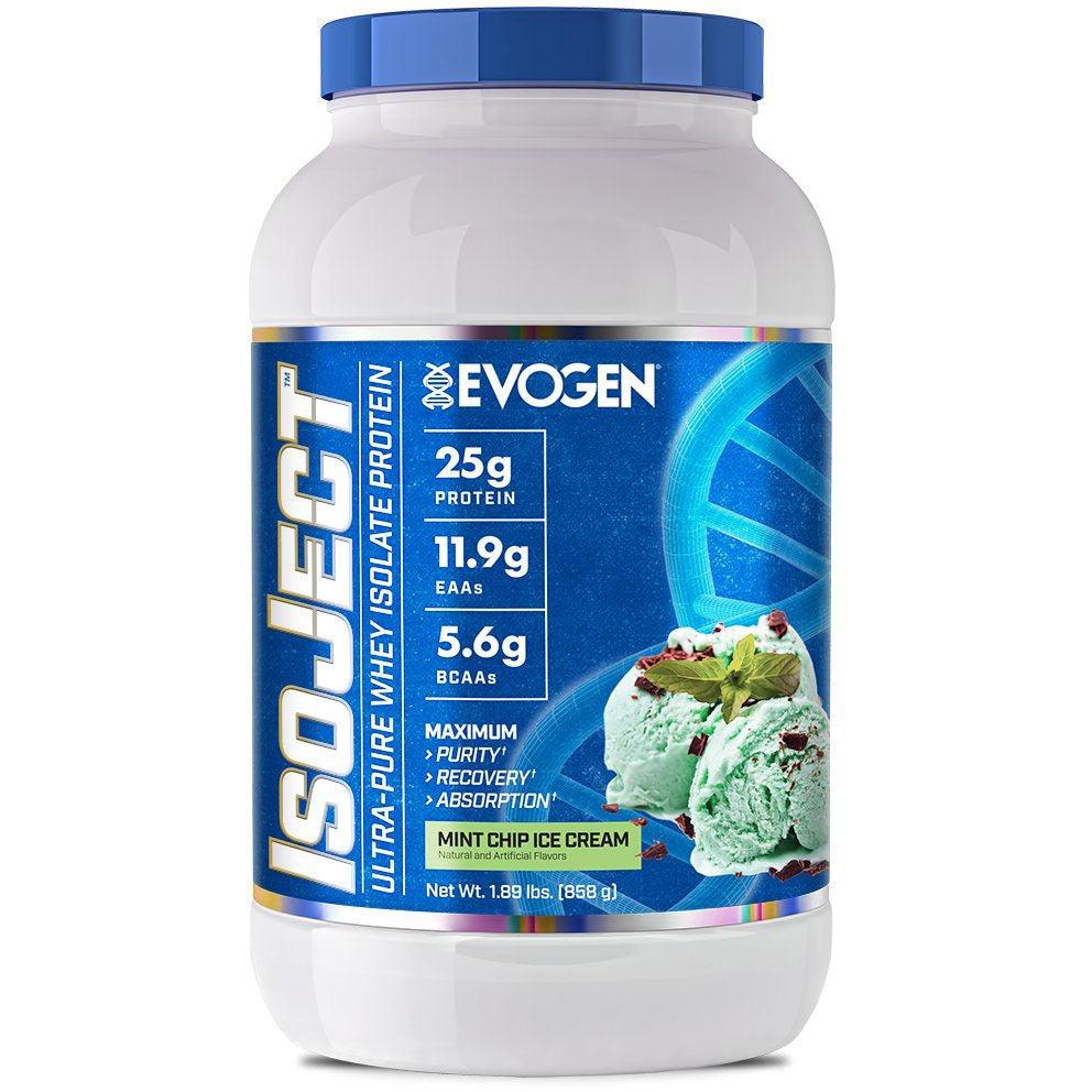 Evogen Isoject Premium Whey Protein Isolate Powder - 100% Pure Muscle Recovery & Growth Supplement for Athletes & Bodybuilders - Ideal for Post-Workout, Meal Replacement & Fitness Goals