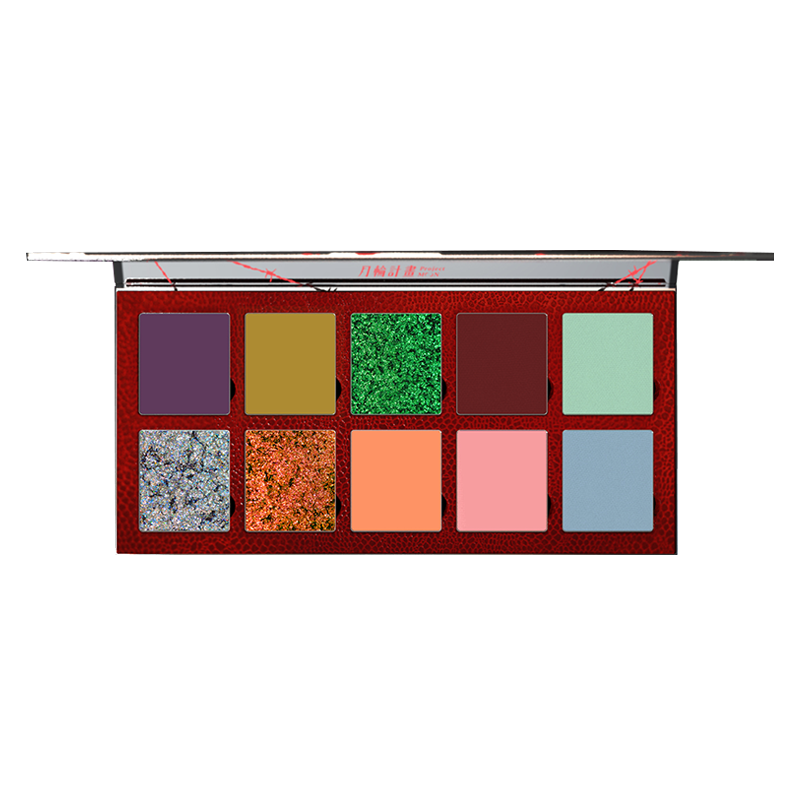 DRAMO X Laogu Collaboration Multiverse Eyeshadow Palette 1408 Universe: Grotesque Nightmare - Highly Pigmented Makeup Palette for Bold Eye Looks, Perfect for Halloween, Cosplay & Night Out Makeup
