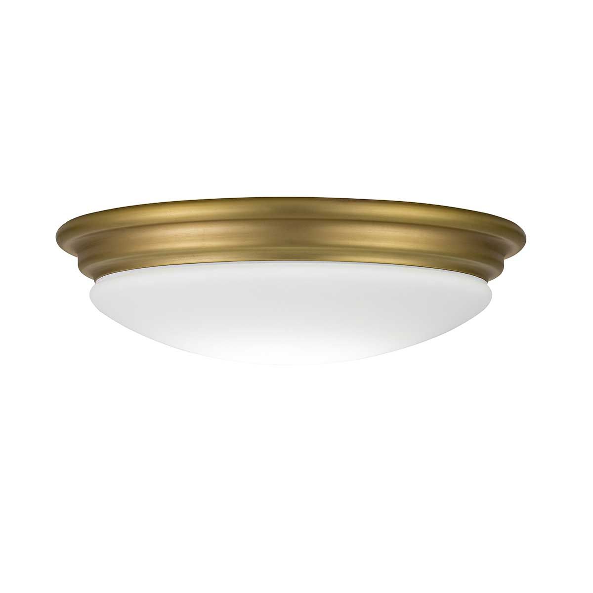 Brompton IP44 Waterproof Flush Mount Bathroom Light - Polished Chrome, Polished Brass, Brushed Brass - Perfect for Bathroom, Powder Room & Spa Lighting
