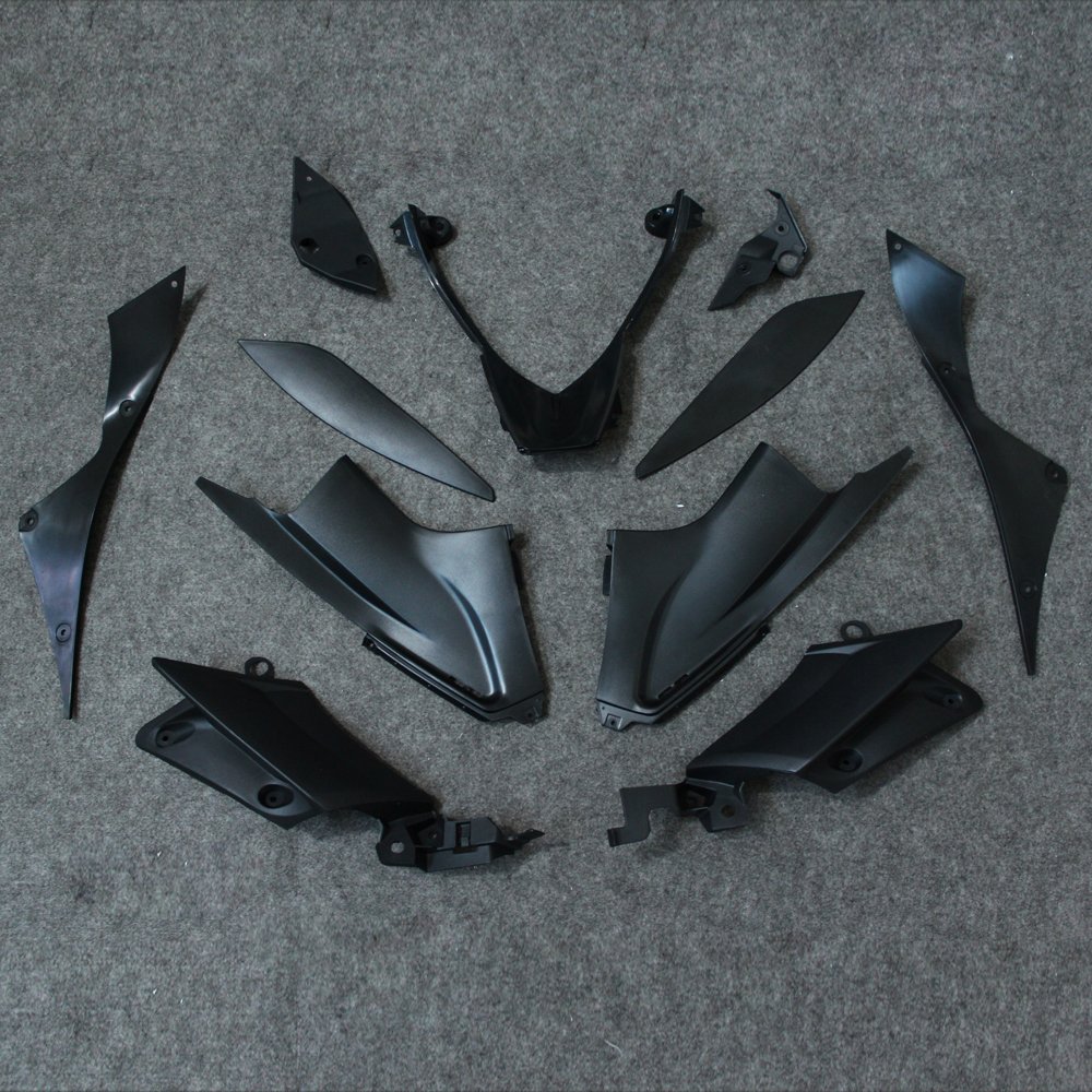 ZXMOTO Unpainted Motorcycle Fairings Kit for 2005 Yamaha YZF R6 - Full Bodywork Replacement Set for Racing & Street Riding - Perfect for DIY Repair, Custom Paint Jobs & Track Days