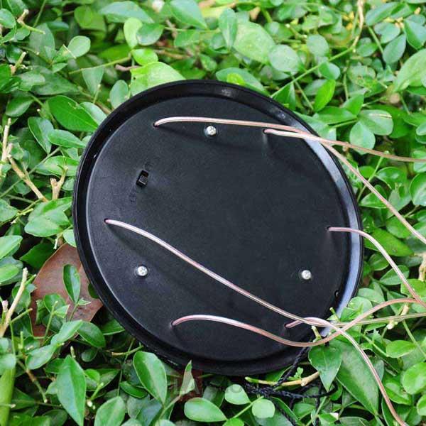 Solar LED Christmas Tree Wind Chime Outdoor Decor - Waterproof Hanging Garden Lights for Patio, Yard & Holiday Decoration
