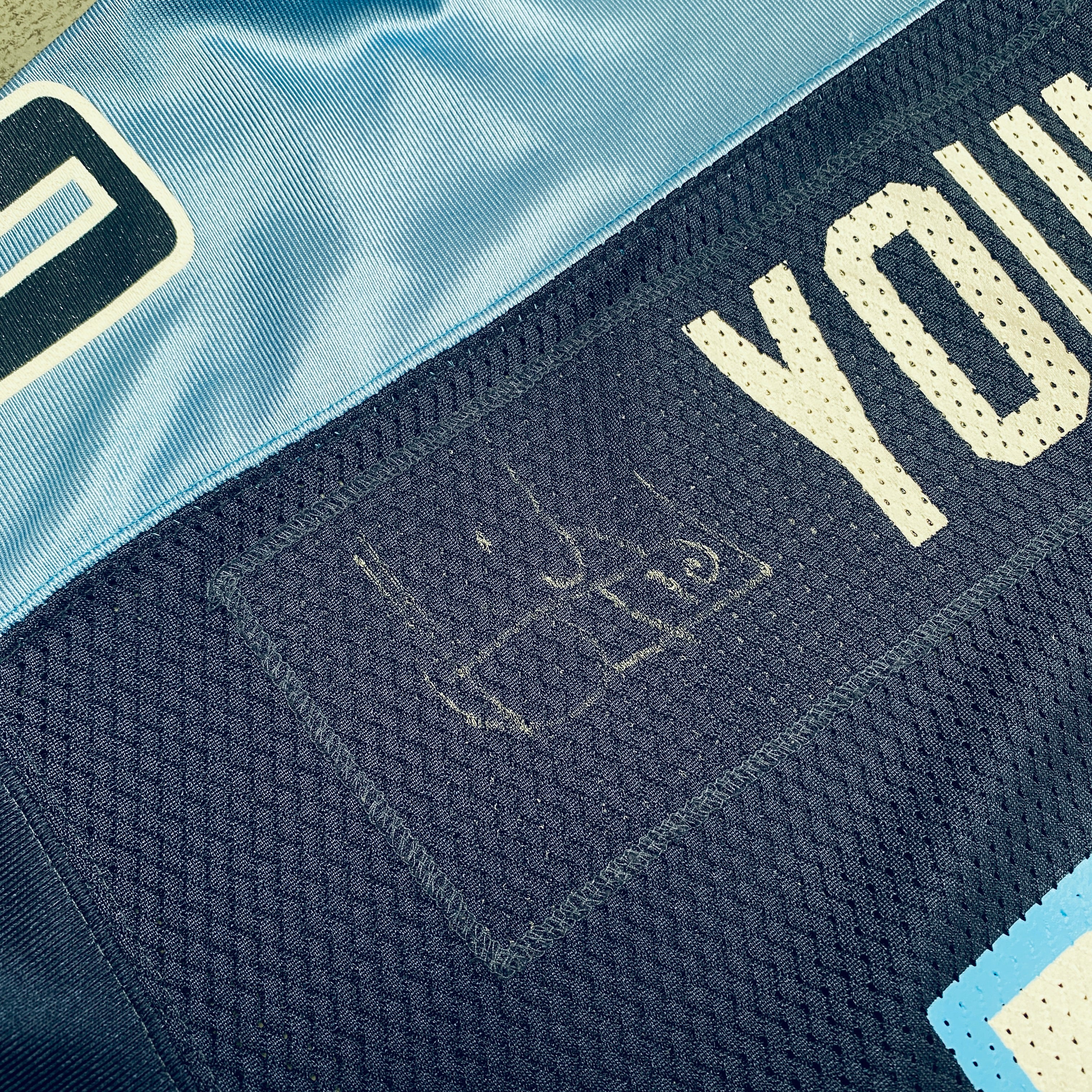 Authentic Vince Young 2006/07 Tennessee Titans Rookie Signed Football Jersey - Limited Edition Collectible for NFL Fans & Sports Memorabilia Enthusiasts - Perfect for Game Day, Man Cave Decor, and Titans Memorabilia Collection