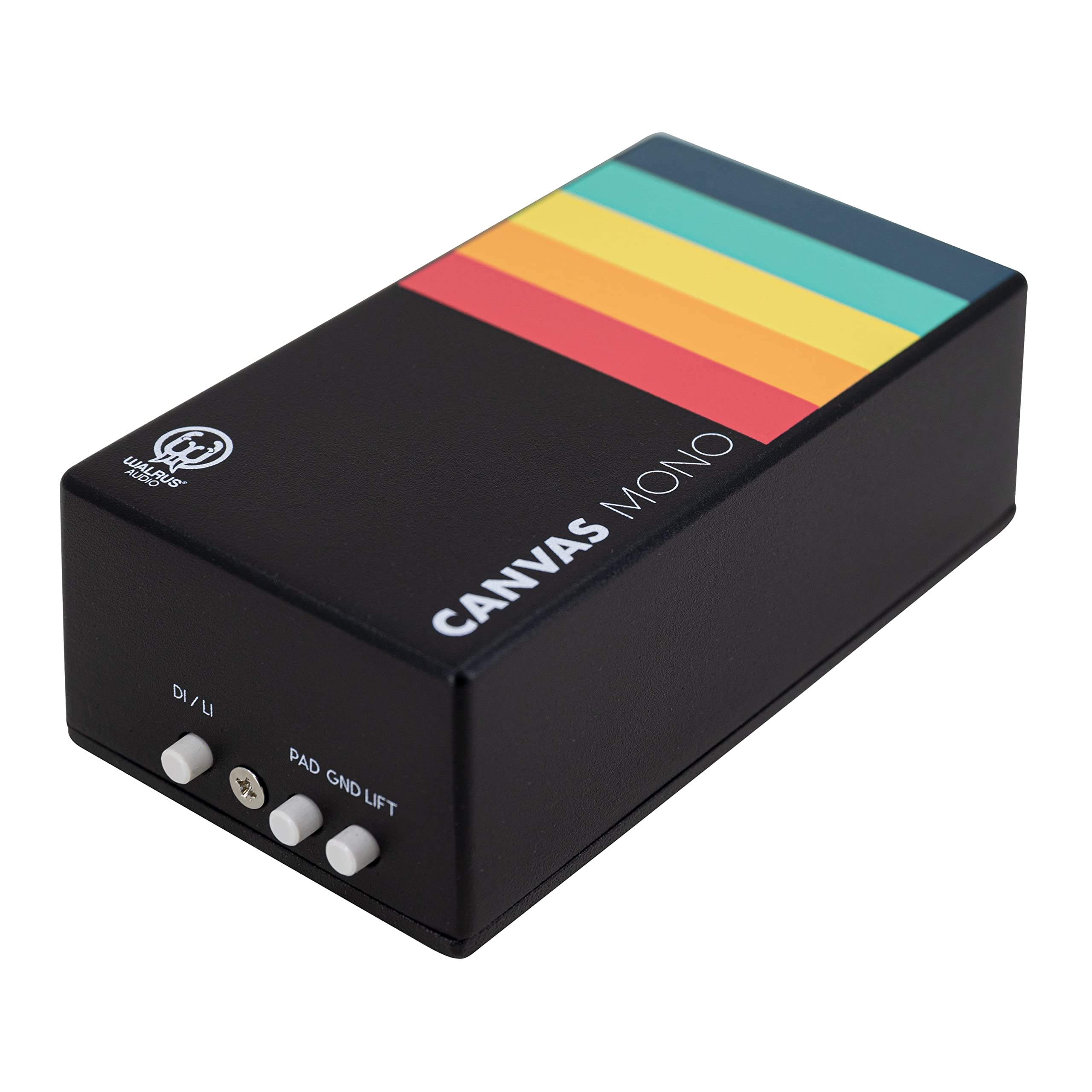 Walrus Audio Canvas DI Box & Line Isolator - Professional Direct Input for Guitar & Bass - Perfect for Live Performances, Studio Recording & Noise Reduction