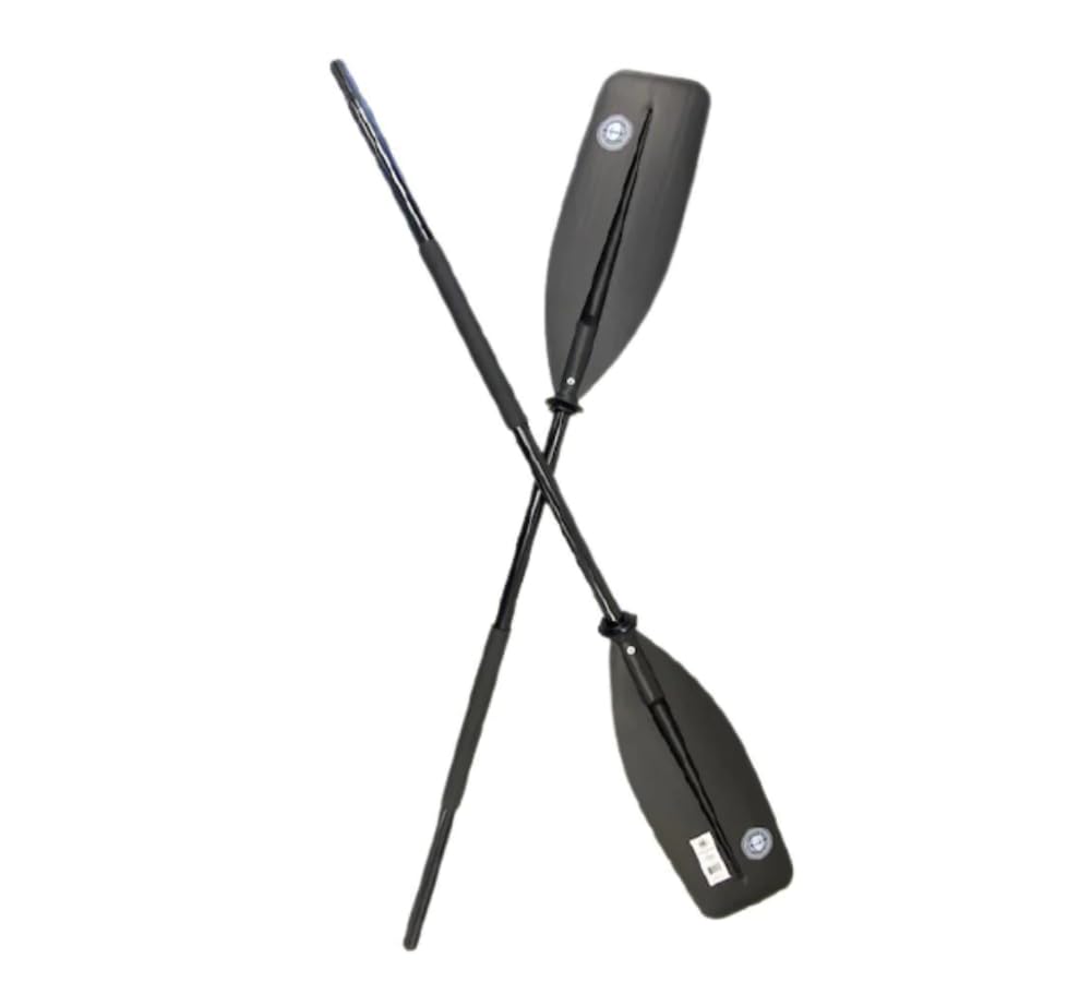 Premium Lightweight Kayak Paddle - Adjustable Aluminum Shaft with Ergonomic Grip - for Recreational & Touring Kayaking - Perfect for Lakes, Rivers & Ocean Paddling Adventures
