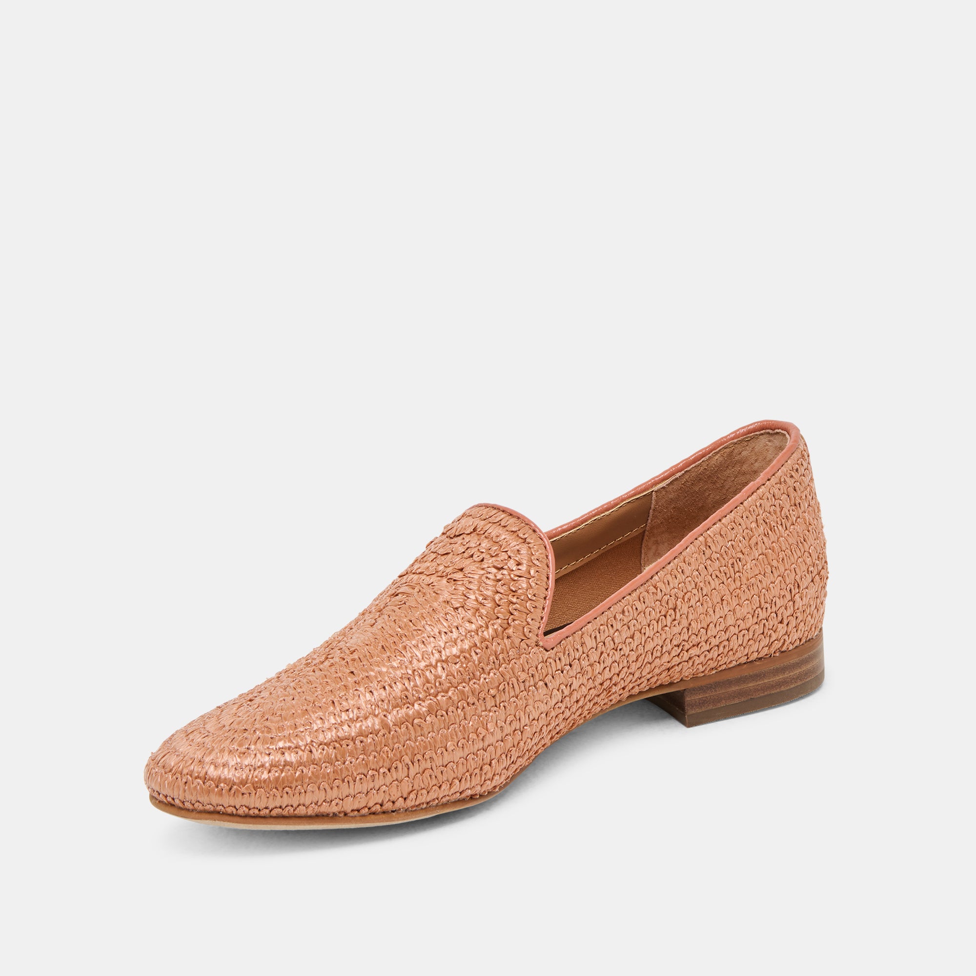 BAYLEN FLATS MAPLE WOVEN RAFFIA SHOES - Women's Comfortable Summer Sandals for Beach, Vacation & Casual Outfits