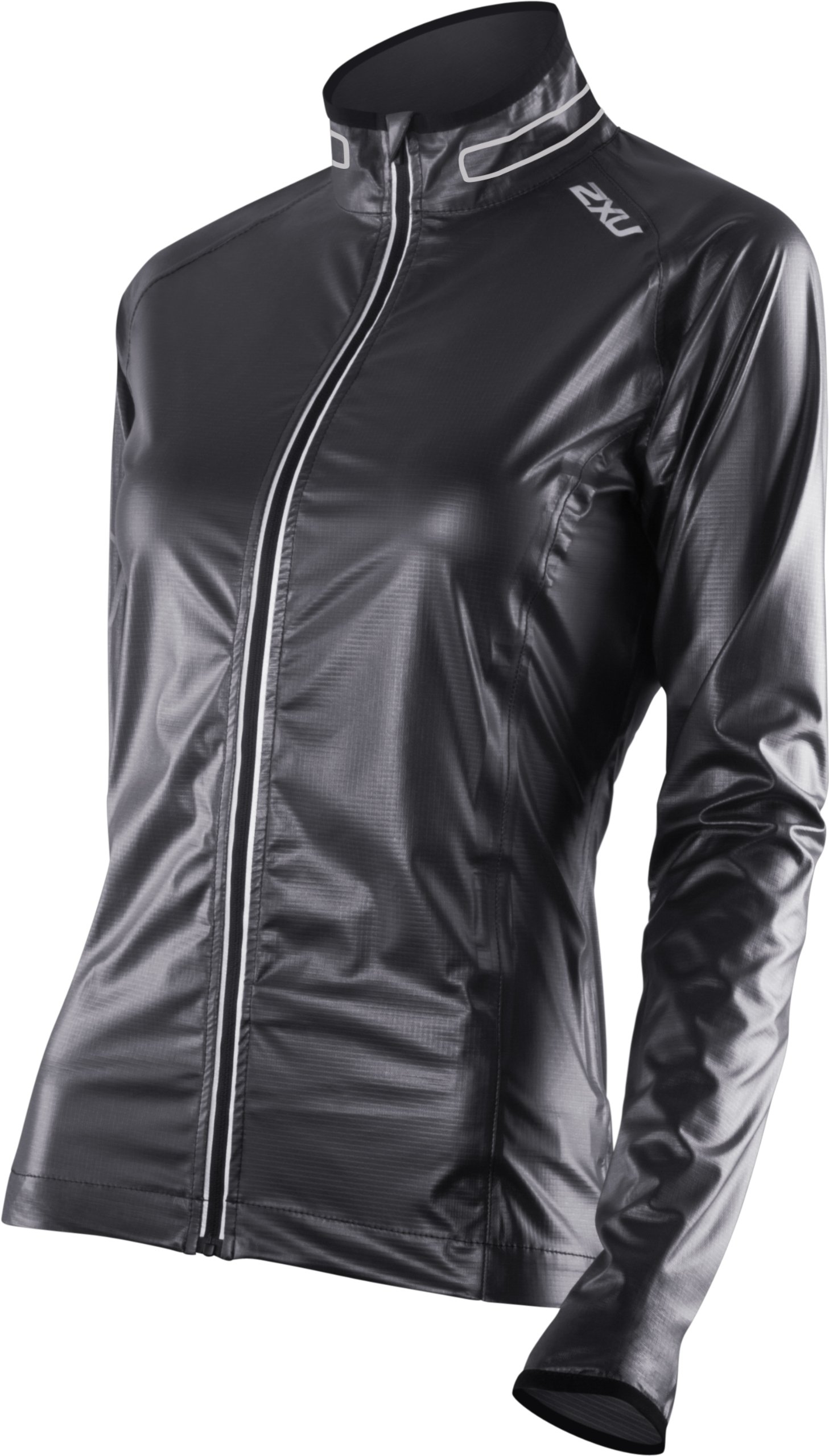 2XU Women's Spray Cycle Jacket - Lightweight Waterproof Cycling Windbreaker for Running & Outdoor Activities - Perfect for Biking, Jogging, and Commuting in All Weather Conditions