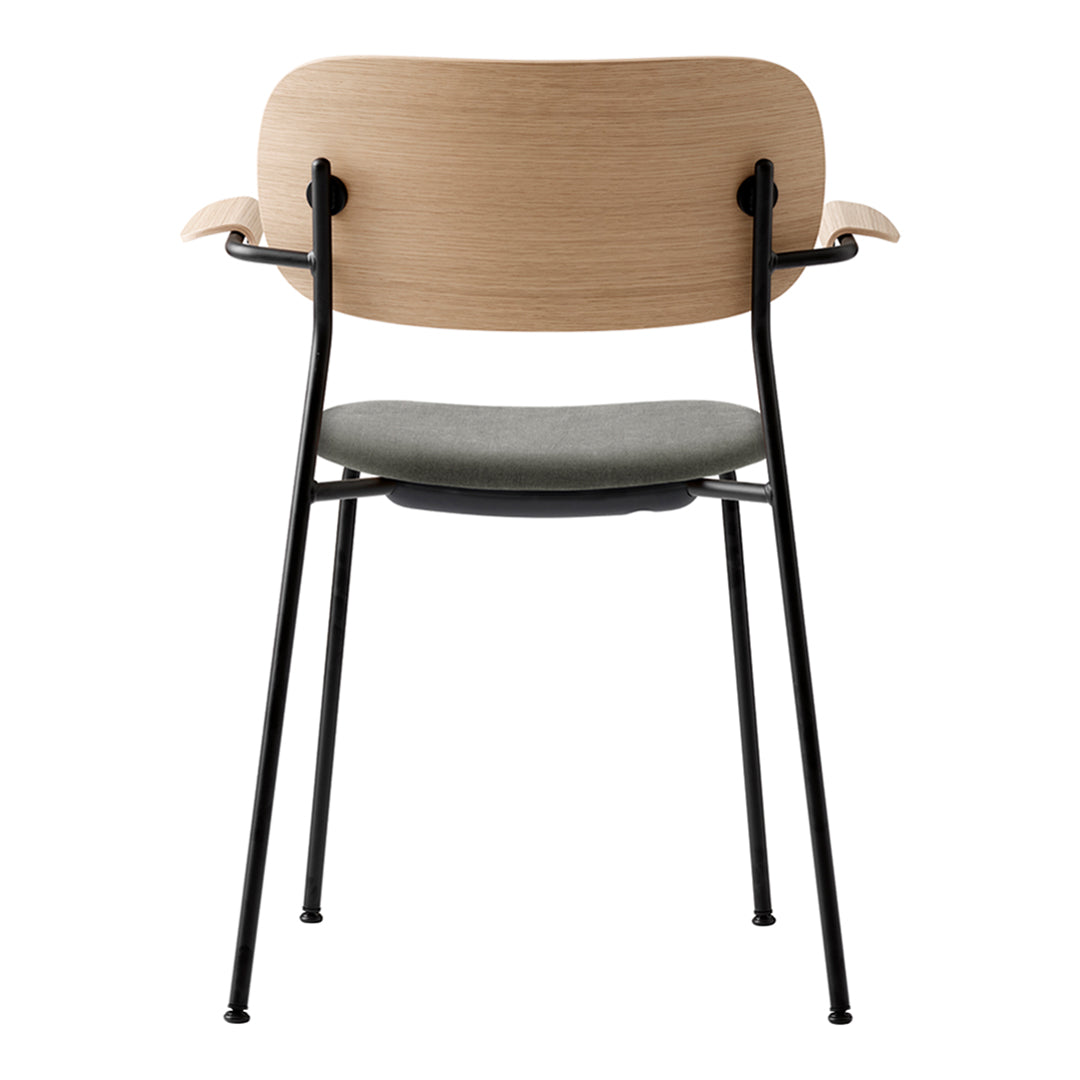 Modern Upholstered Dining Chair with Armrests - Comfortable & Stylish Seating for Kitchen, Dining Room, and Home Office