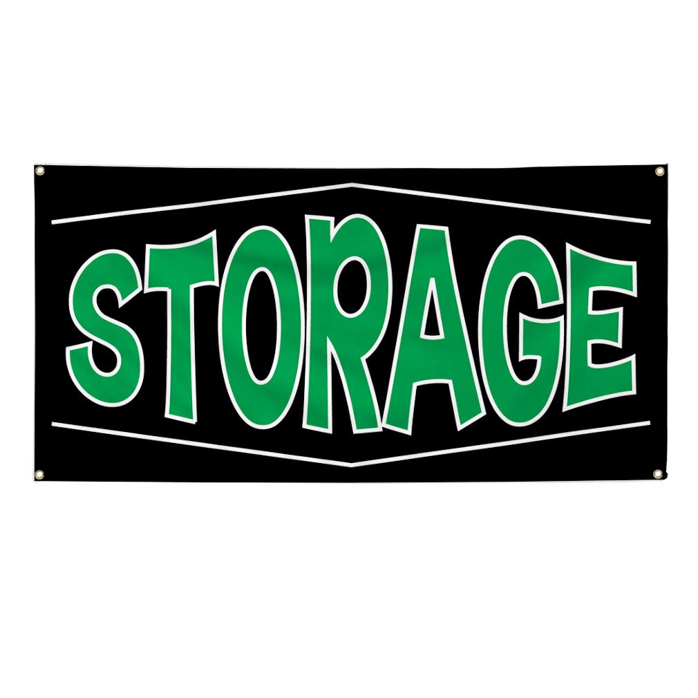 Durable Vinyl Banner 48x96 Inches - Weatherproof Outdoor Advertising Sign with 8 Grommets for Business, Yard, Industrial Use | Multiple Sizes Available for Storage, Events & Retail Displays