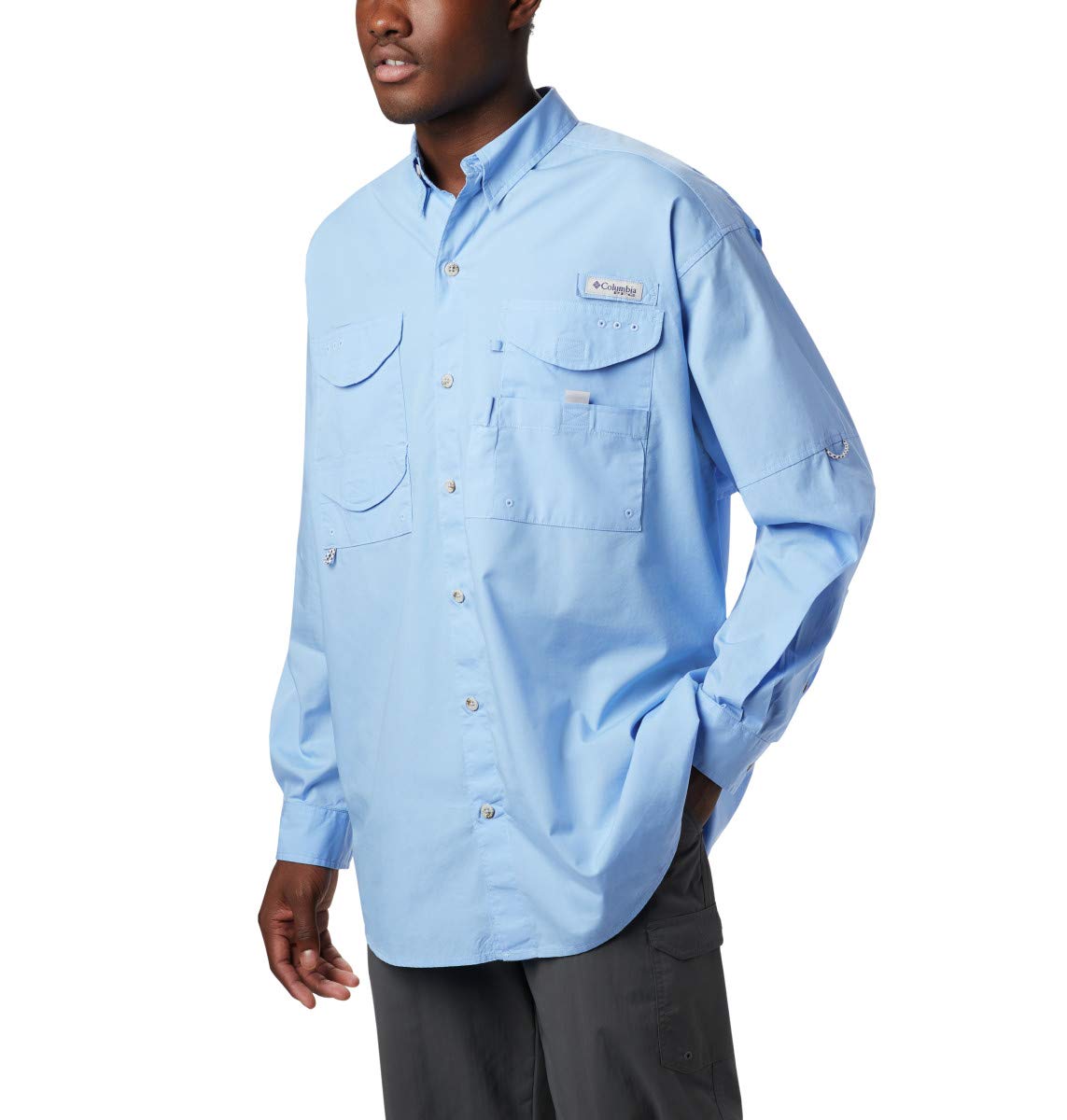 Columbia Men's Bonehead Long Sleeve Shirt - UPF 50+ Sun Protection, Moisture-Wicking & Breathable for Hiking, Camping & Outdoor Adventures
