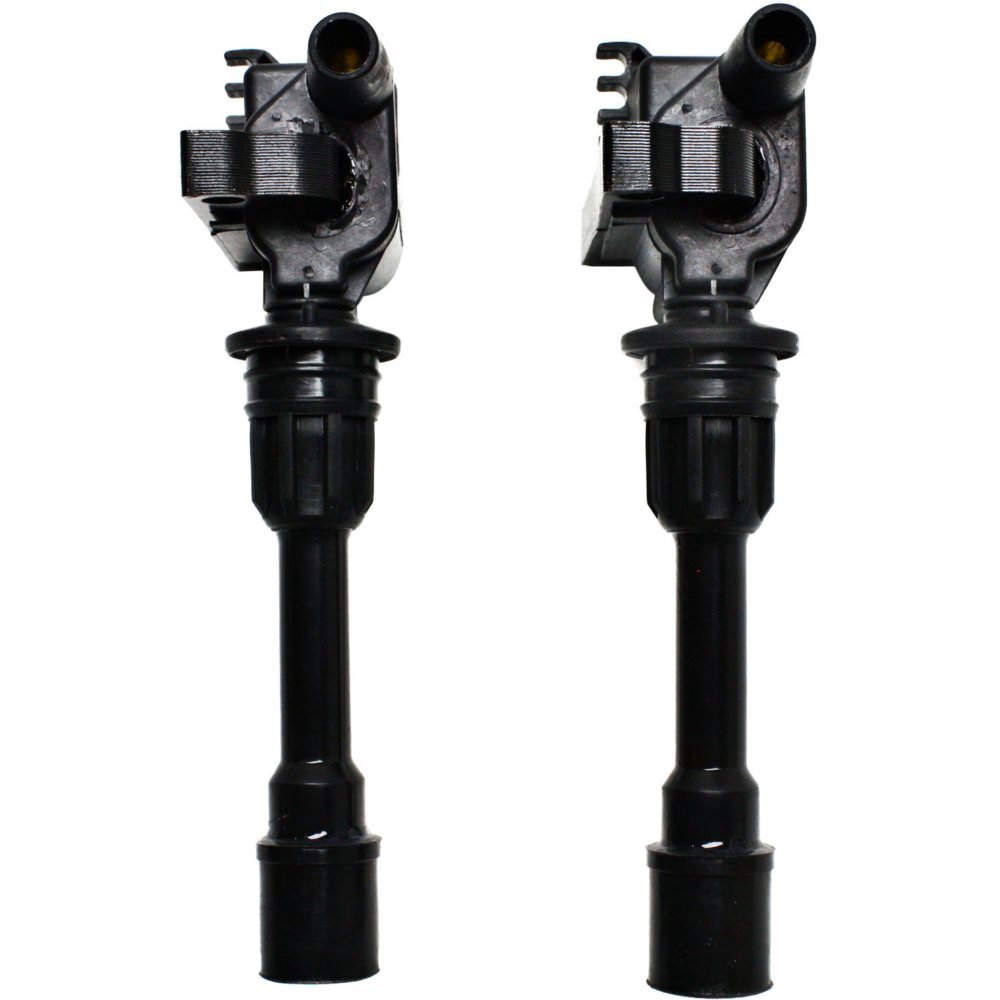 Evan Fischer Set of 2 Ignition Coils - Compatible With Mazda Protege 2001-2003 & Protege5 2002-2003 2.0L Engine - High Performance Replacement Parts for Smoother Acceleration & Better Fuel Efficiency