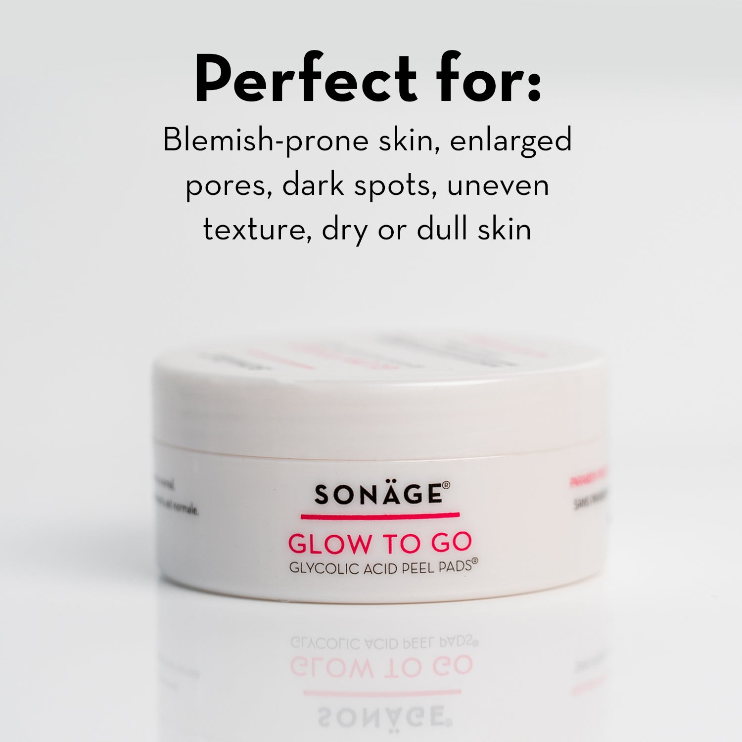 Glow To Go Glycolic Acid Peel Pads® - Exfoliating Facial Treatment for Brighter Skin | At-Home Skincare Routine & Travel-Friendly