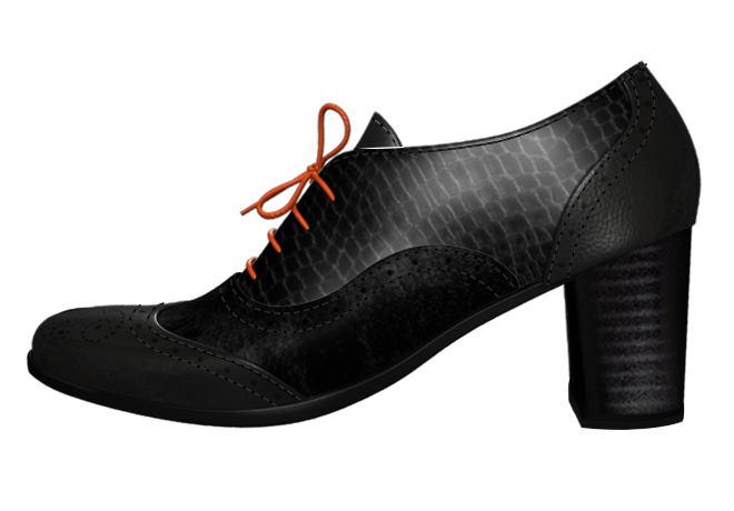Holborn Block Heel Shoes - Comfortable Women's Chunky Heel Pumps for Work, Office & Special Occasions