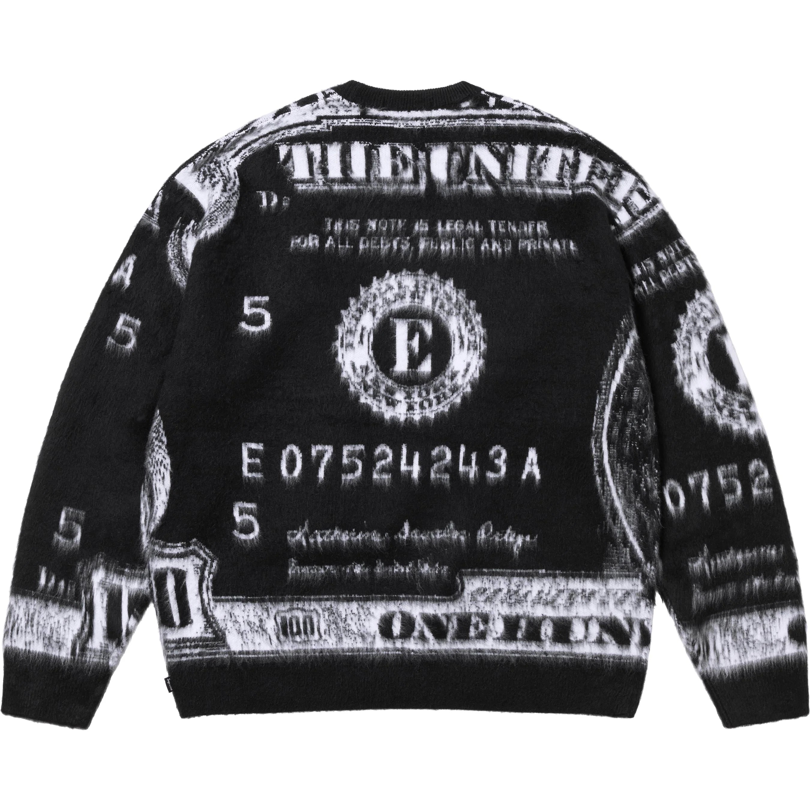 Supreme 25SS Money Sweater - Stylish Streetwear for Men & Women - Perfect for Casual Outfits, Urban Fashion, and Street Style Looks