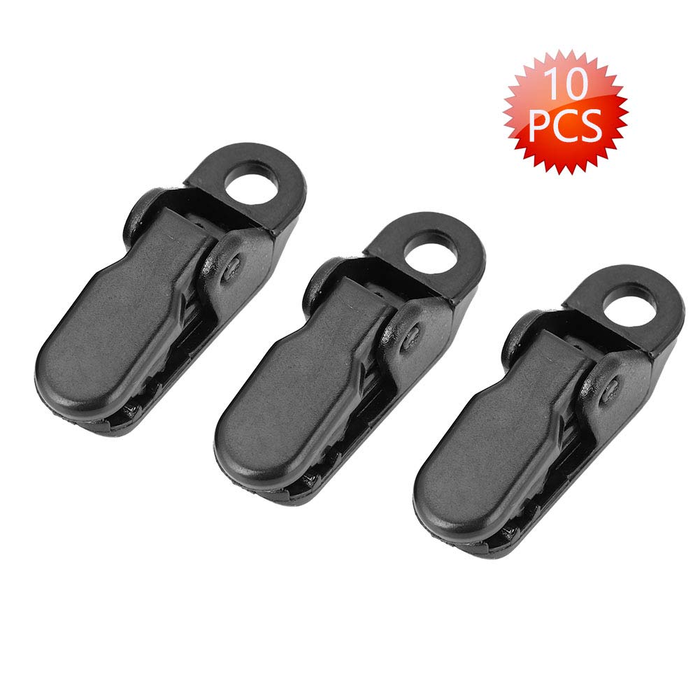 10PCS Snap Hanger Tightening Tool with Umbrella Rope Clips - Easy Install for Canopy & Outdoor Tent - Perfect for Camping, Picnics, and Beach Shades