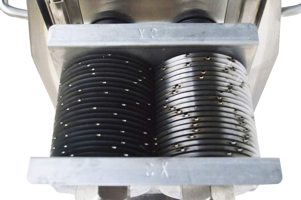 TECHTONGDA 4mm Blade Replacement for Commercial Meat Cutter, Slicer & Grinder - Compatible with QE, QH, QSJ-A Models - Perfect for Steak Cutting in Restaurants & Butcher Shops