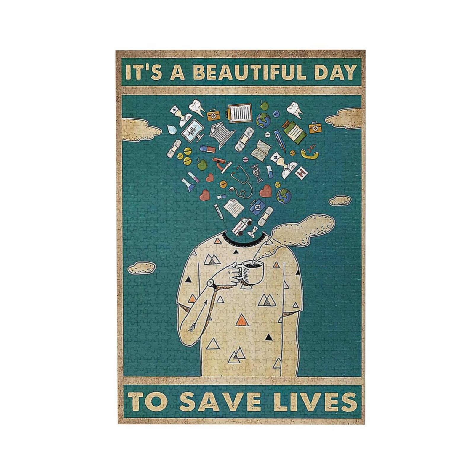 1000-Piece Jigsaw Puzzle for Adults - Educational DIY Home Decor for Relaxation