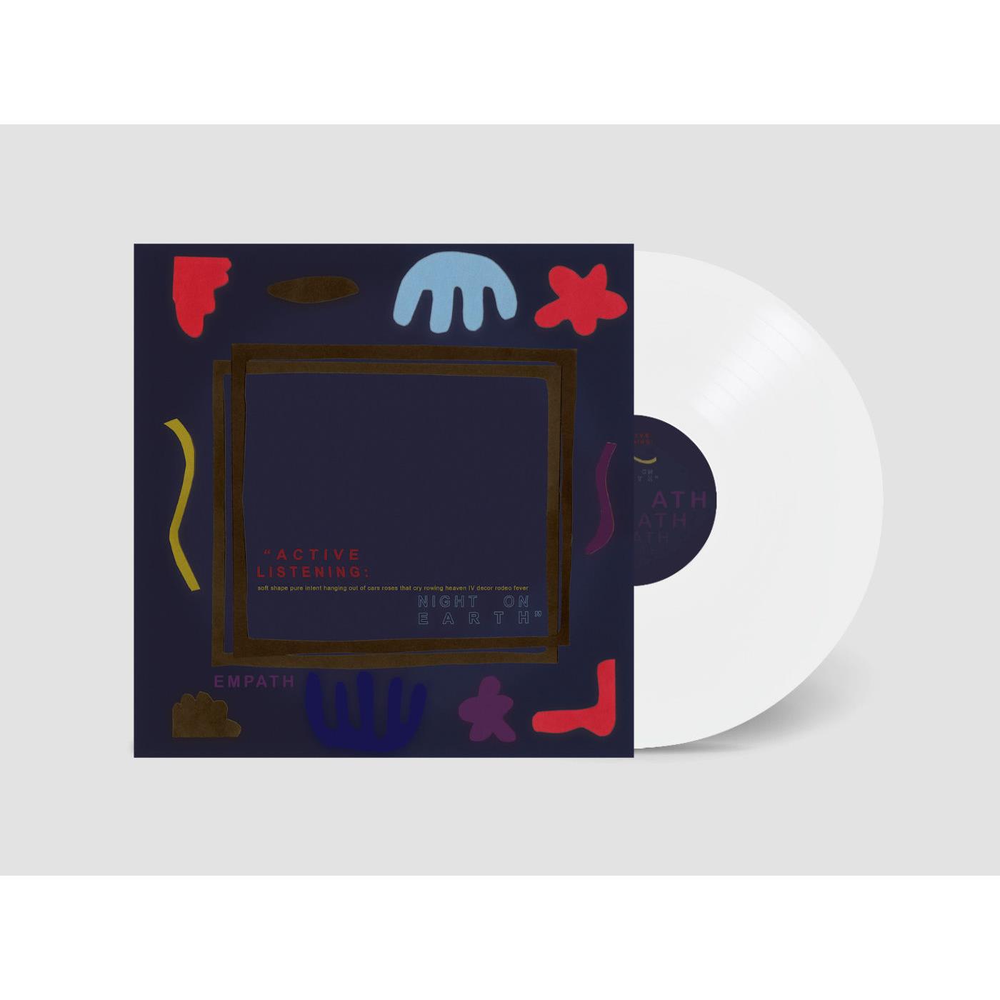 Active Listening: Night On Earth (Limited Edition White Vinyl LP) - Perfect for Audiophiles, Vinyl Collectors & Relaxing Evenings