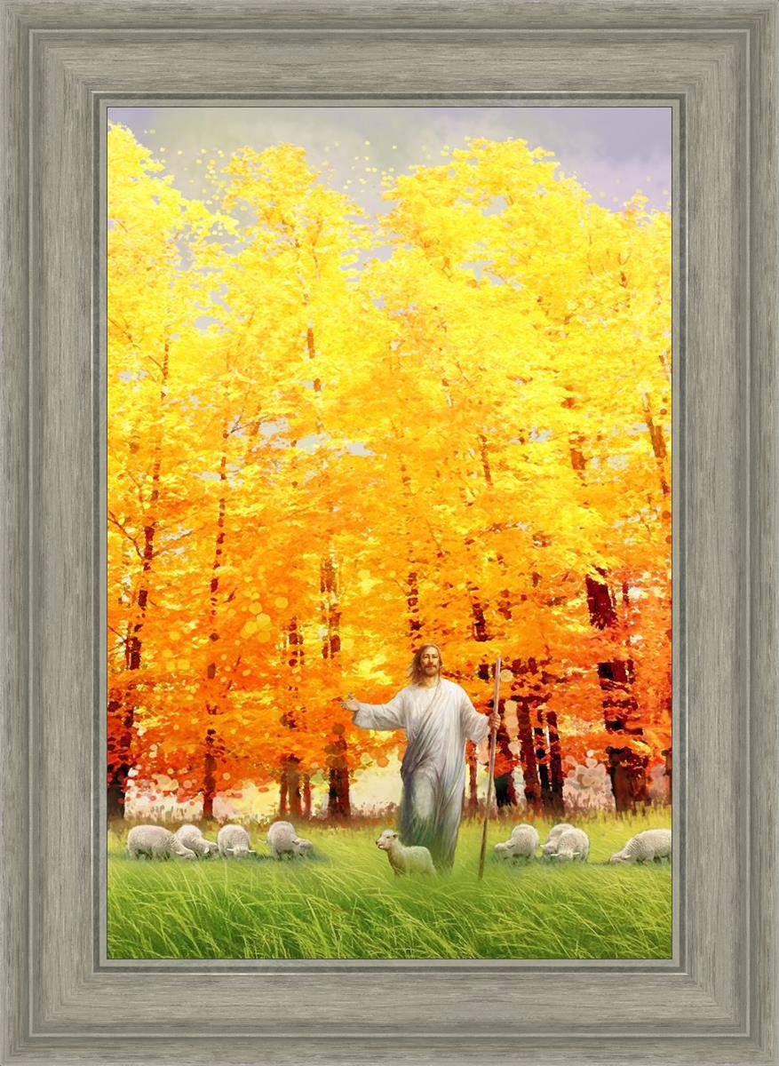 Autumn Breeze By Yongsung Kim - Premium Korean Wall Art Print for Home & Office Decor - Perfect for Living Room, Bedroom, and Gift Giving