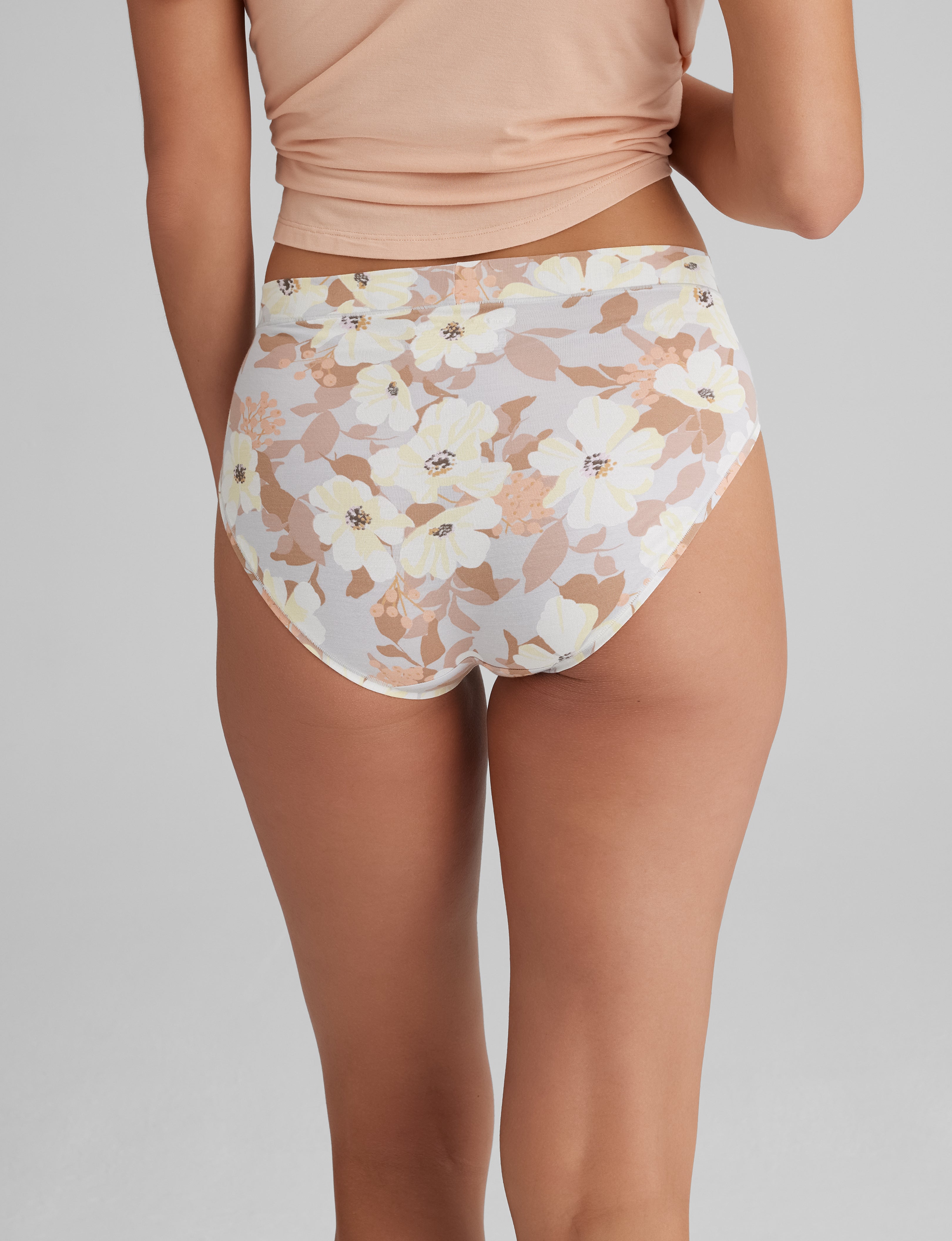 Women's Second Skin High Rise Brief - Ultra Soft Seamless Underwear for Everyday Comfort | Perfect for Yoga, Workouts & Lounge Wear