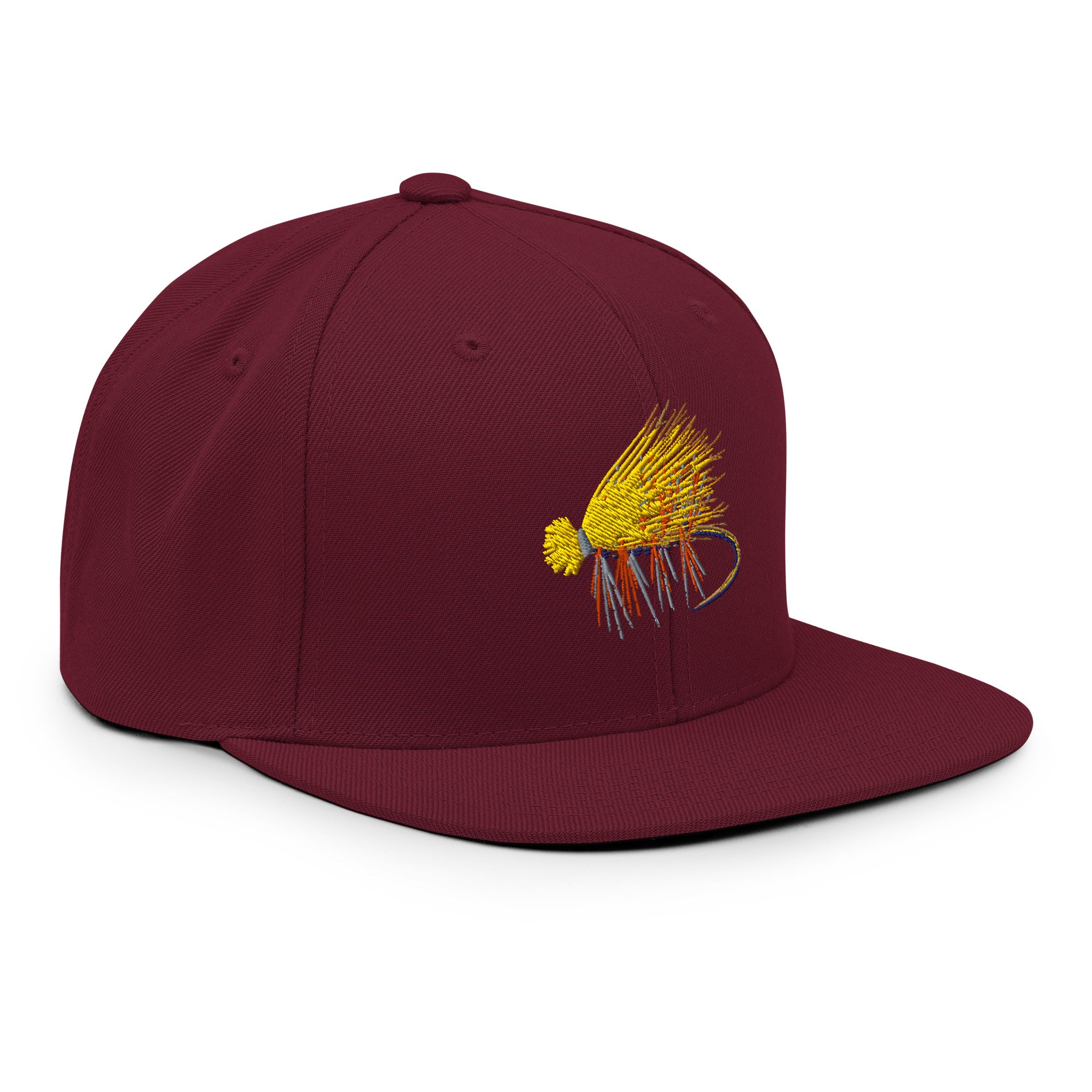 Caddis Fly Fishing Hat for Men & Women - UV Protection, Breathable & Adjustable - Perfect for Outdoor Fishing, Hiking & Camping