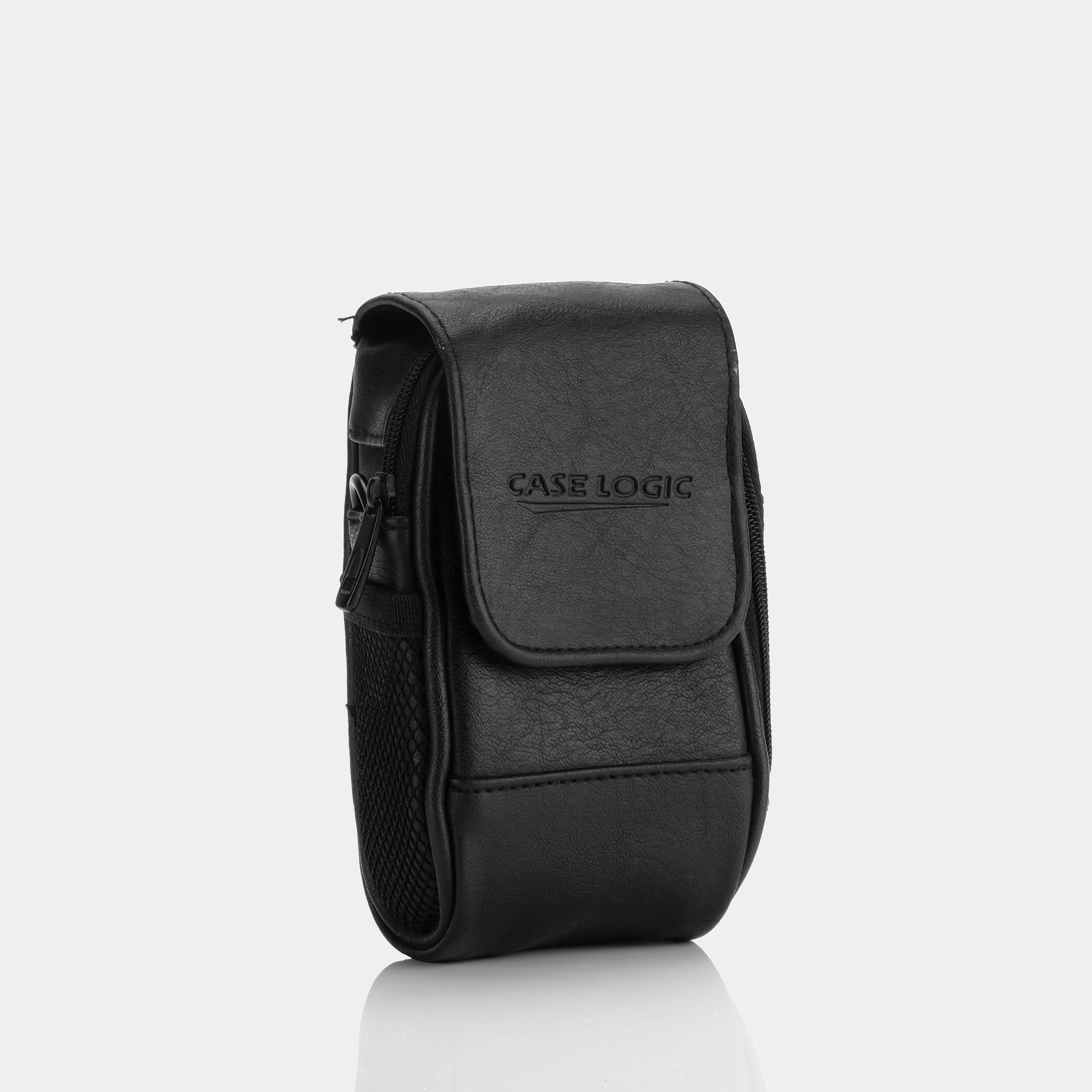 Case Logic Genuine Faux Leather Compact Camera Case - Protective Pouch for Point & Shoot Digital Cameras - Perfect for Travel, Hiking & Everyday Use