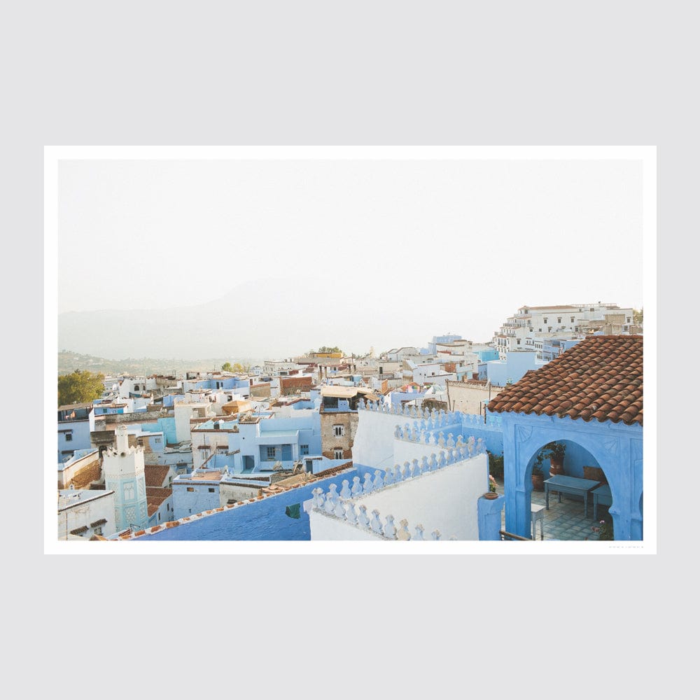 Blue City Fine Art Prints - High-Quality Wall Decor for Home & Office | Perfect for Living Room, Bedroom & Gallery