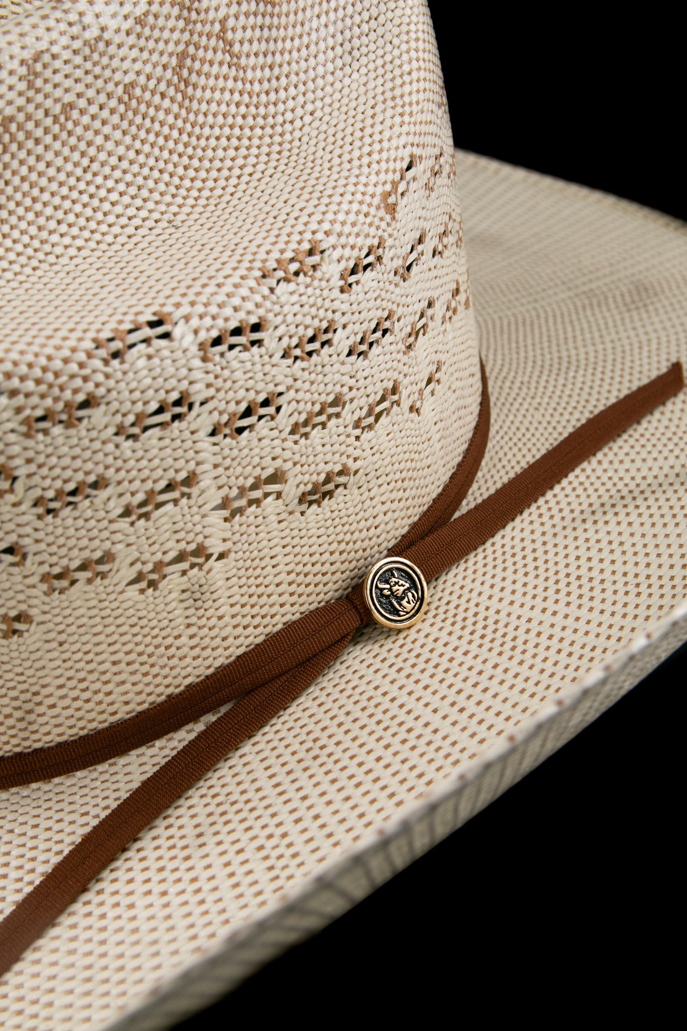Morelia Cattleman 10x Straw Cowboy Hat for Men - Western Style Sun Protection - Perfect for Rodeo, Ranch Work & Outdoor Adventures