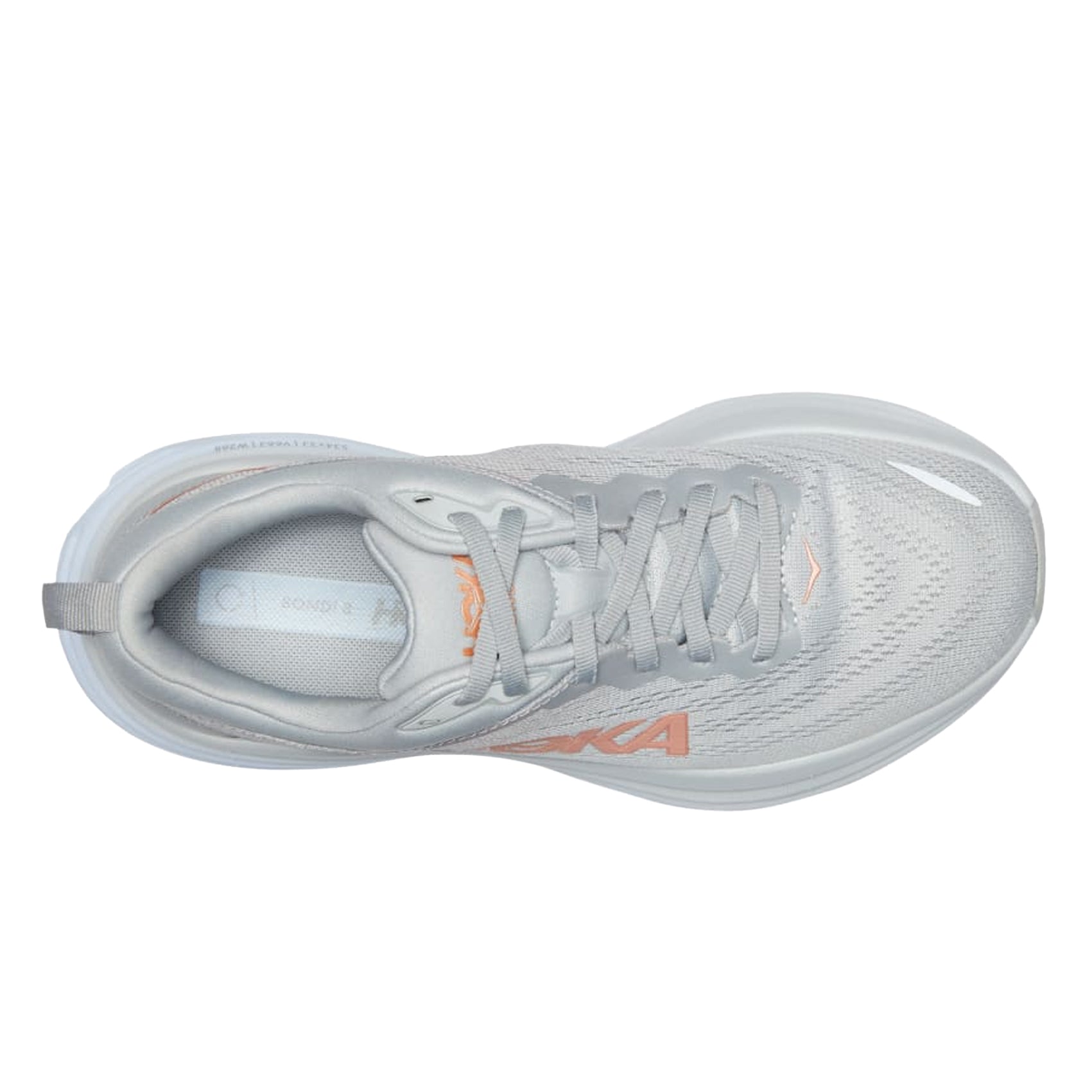 HOKA Bondi 8 Women's Running Shoes (Wide Width) - Cushioned Comfort for Long Distance Running & Walking