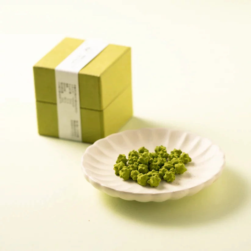 Premium Matcha Konpeito Japanese Sugar Candy 40g - Authentic Traditional Sweet Treat for Tea Time, Gifts & Dessert Toppings