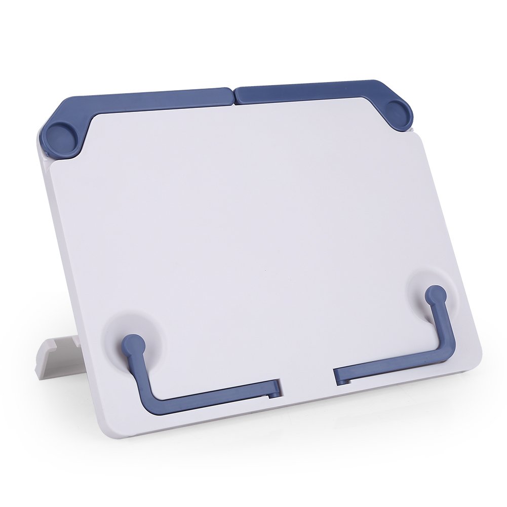 Adjustable Plastic Music Sheet Stand - Lightweight Portable Book Holder for Piano, Violin & Guitar - Perfect for Practice, Performances & Music Lessons