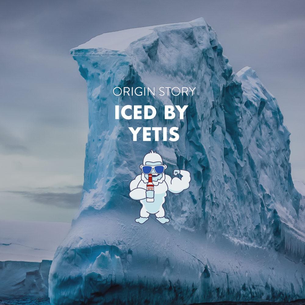 ICED BY YETIS (OG'S) - Premium Insulated Tumblers for Cold Drinks - Perfect for Outdoor Adventures, Gym, and Office Use