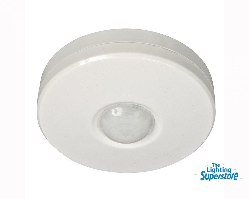 360 Degree Surface Mount PIR Motion Sensor - Wireless Security Alarm System for Home, Office & Outdoor Use