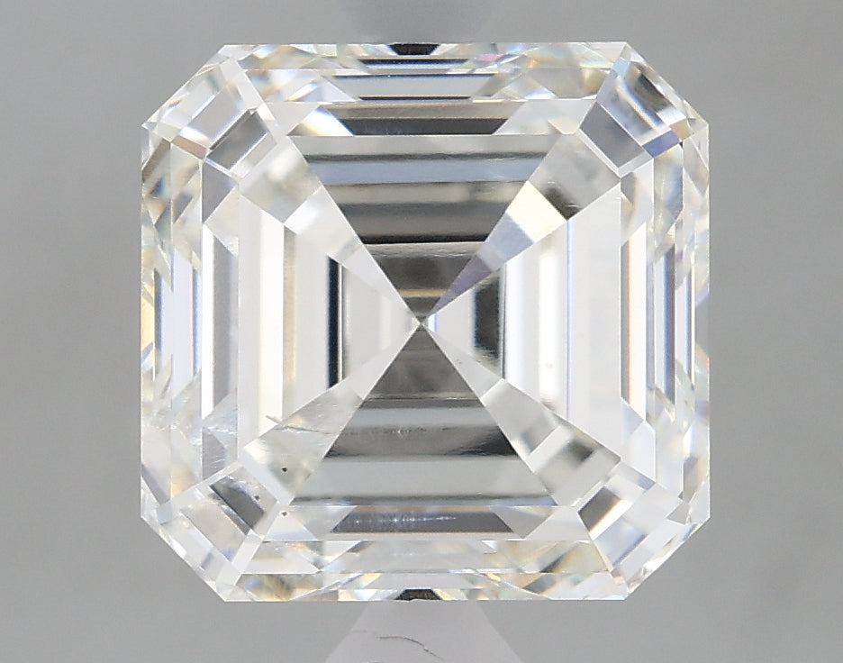 3.09 Carat Asscher Cut Lab Grown Diamond - Certified Ethical & Eco-Friendly for Engagement Rings & Fine Jewelry