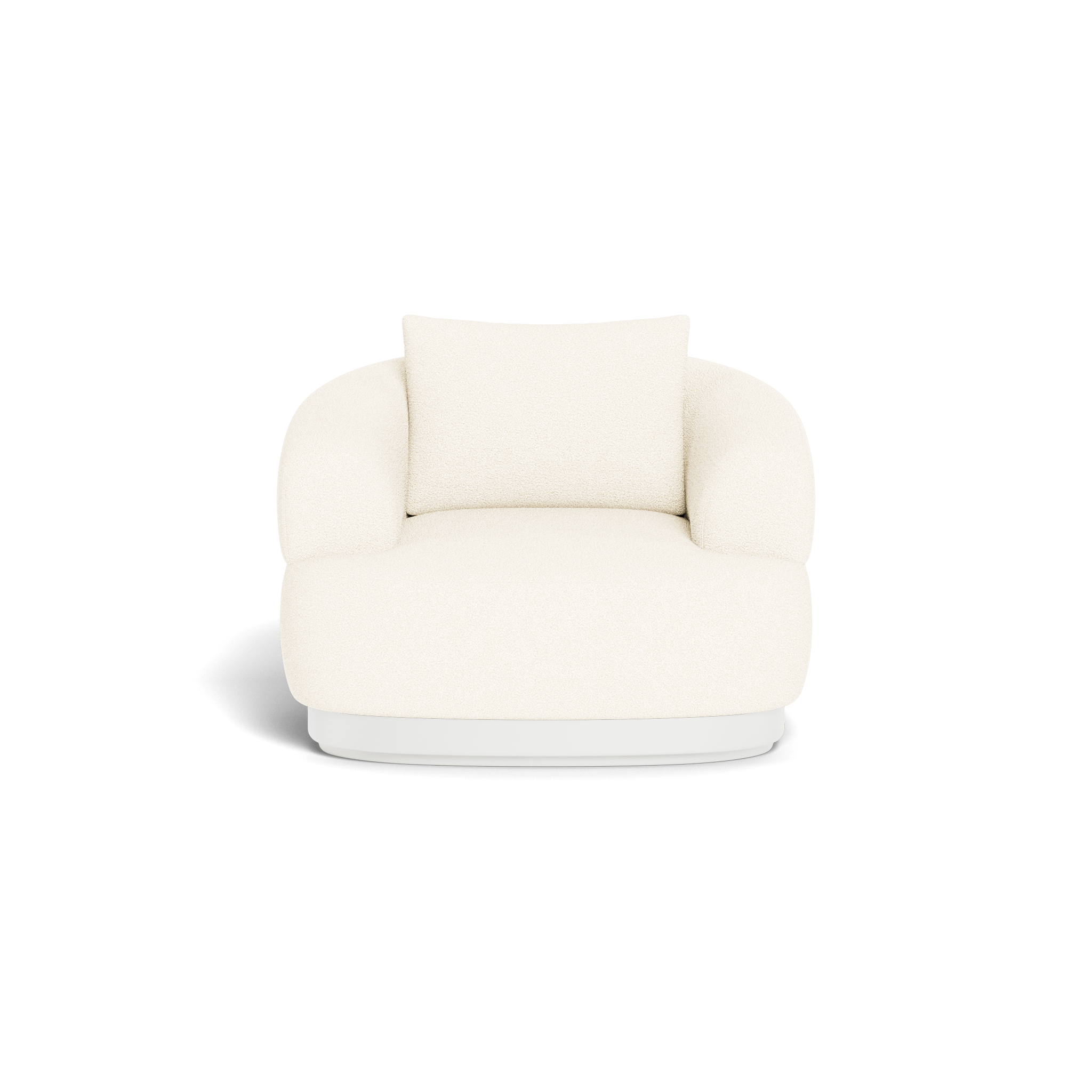 Amalfi Lounge Chair - Modern Comfortable Accent Chair for Living Room, Bedroom & Patio - Stylish Upholstered Armchair with Solid Wood Frame - Perfect for Relaxing, Reading & Lounging