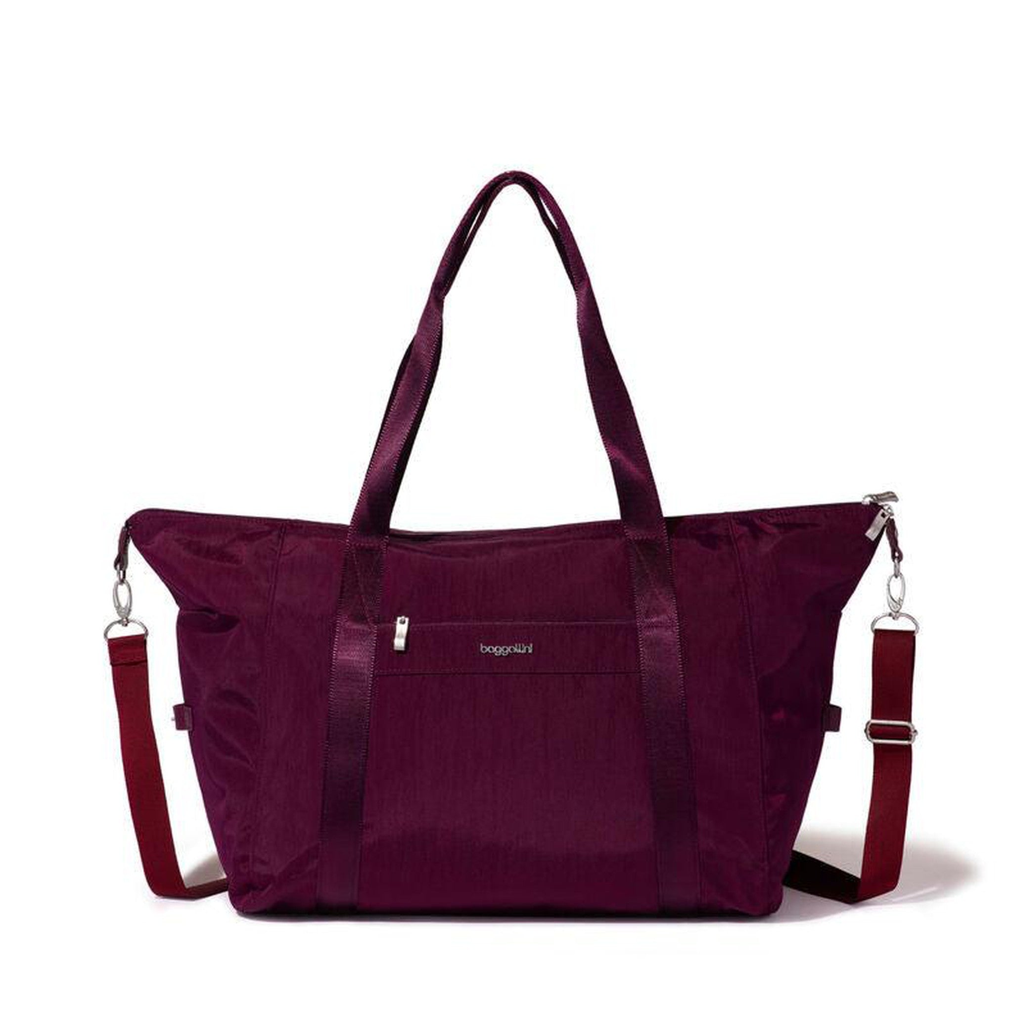 Baggallini All Day Large Duffel Bag - Spacious Travel Duffel for Women, Lightweight Carry-On Weekender Tote with Multiple Pockets - Perfect for Gym, Work, Travel & Weekend Getaways