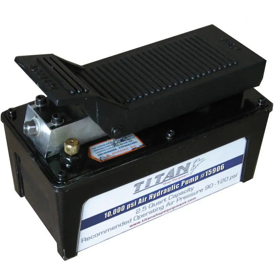 AME Titan Air Hydraulic Pump 5500 PSI Heavy Duty - 2.5 Quart Oil Capacity for Automotive, Industrial & Construction Use - High Pressure Hydraulic Tool for Jacks, Presses & Lifting Equipment