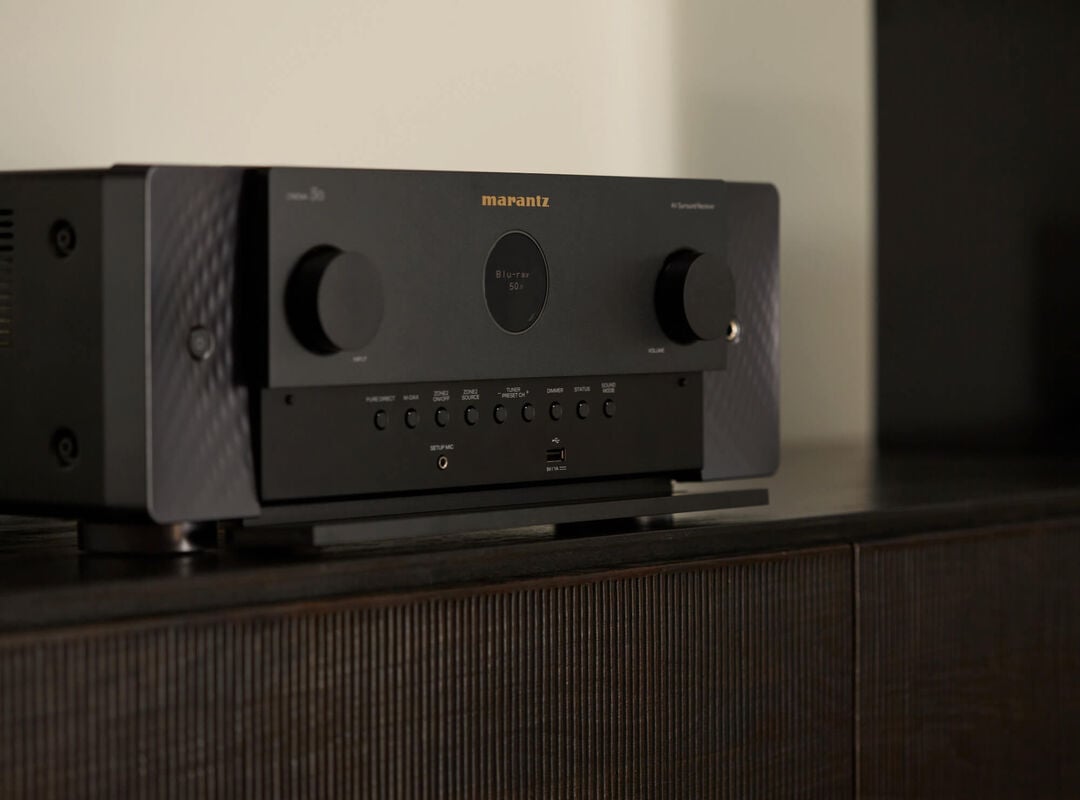 Marantz Cinema 50 9.4 Channel AV Receiver - Premium Home Theater Audio System for Movies, Music & Gaming - Dolby Atmos & IMAX Enhanced Support - Perfect for Living Rooms & Media Rooms