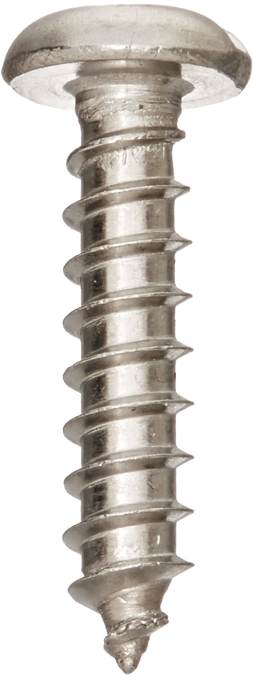18-8 Stainless Steel Pan Head Screws #8-15, 3/4