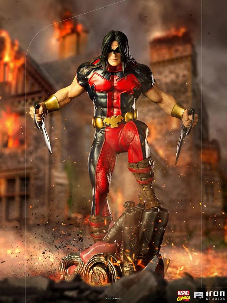 Iron Studios X-Men Warpath BDS Art Scale 1/10 Statue - Premium Collectible for Marvel Fans & Home Decor Display