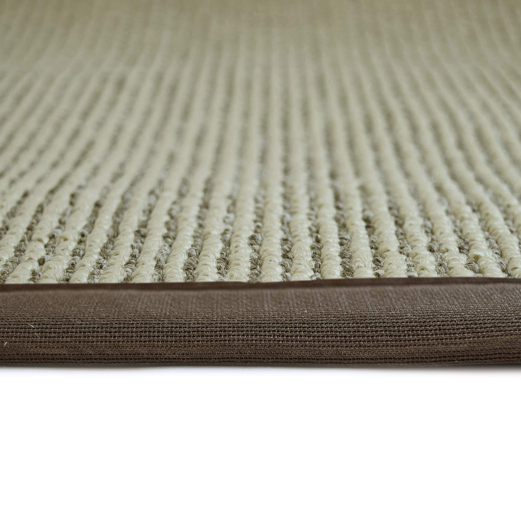 iCustomRug Synthetic Sisal Runner Rug - Soft, Stain Resistant & Easy to Clean - Brown 28.5in x 16ft - Perfect for Hallways, Entryways & High-Traffic Areas