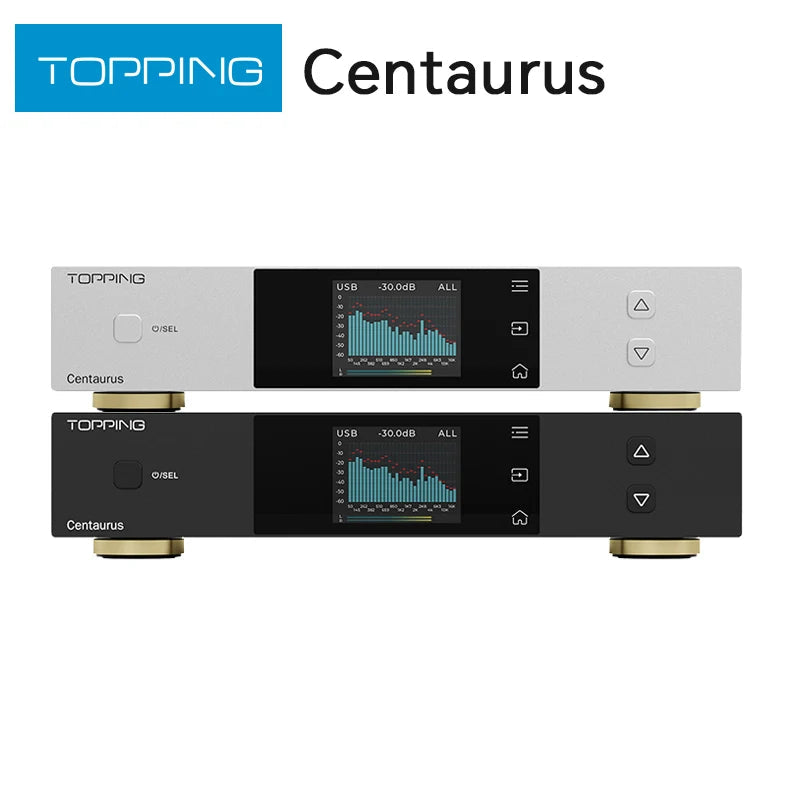 TOPPING Centaurus Fully Balanced R2R DAC - High-End Audio Decoder for Audiophiles | Perfect for Home Theater & Studio Recording