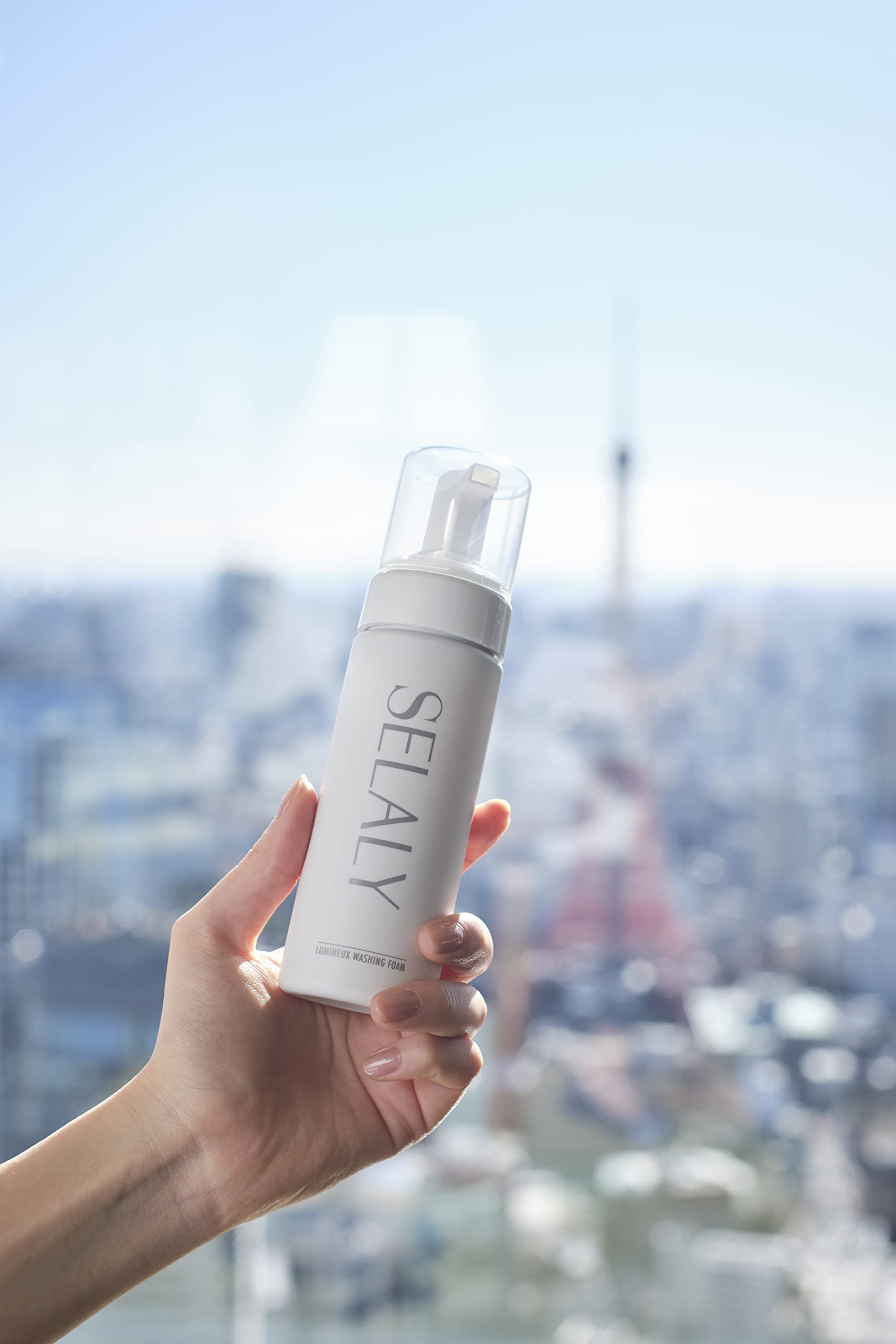 SELALY LUMINEUX Washing Foam 5oz - Gentle Cleansing Face Wash for Sensitive Skin, Hydrating & Brightening Facial Cleanser - Perfect for Morning & Night Skincare Routine