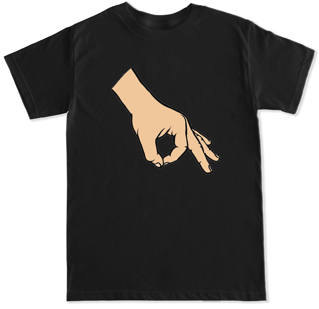 FTD Apparel Men's Circle Hand Game Graphic T-Shirt - Casual Cotton Tee for Gaming Enthusiasts & Everyday Wear - Perfect for Video Game Parties, Lounge Wear & Street Style Fashion
