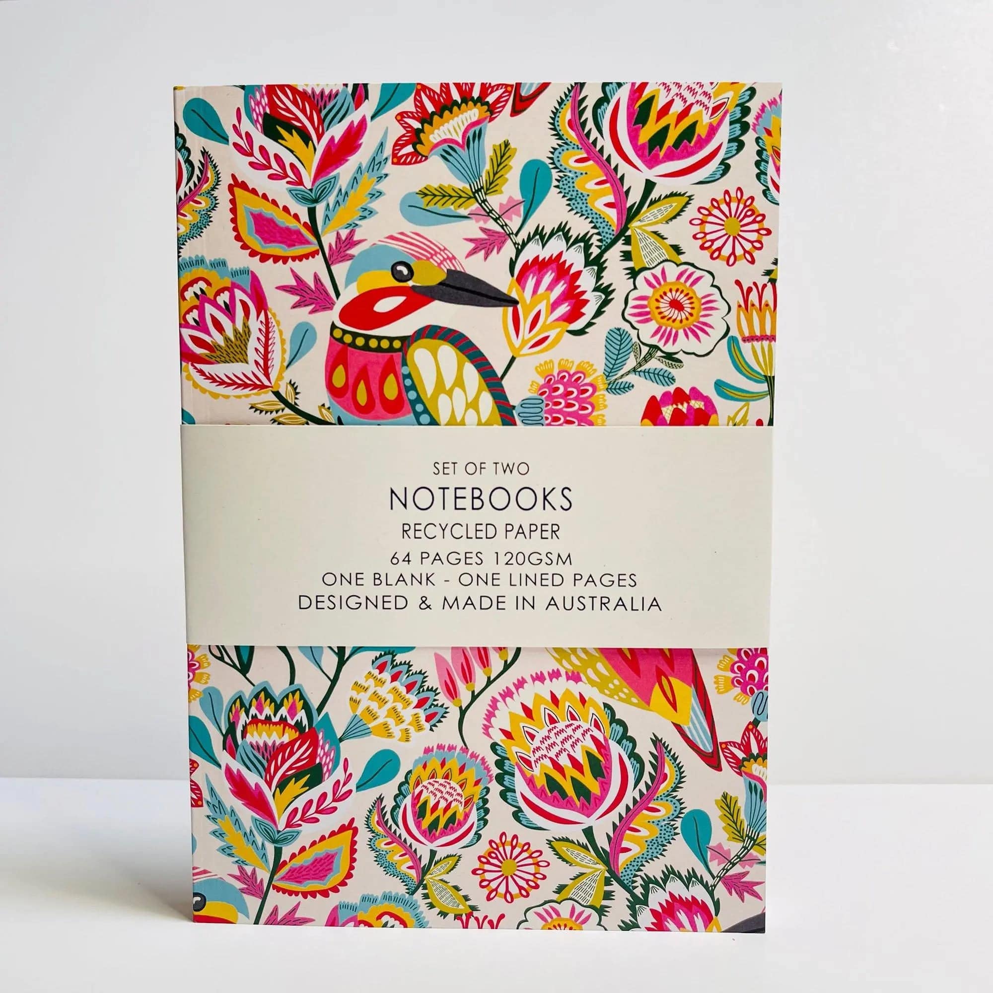 Premium Kingfisher A5 Notebook Set - Lined Journal for Writing, Note Taking & Sketching - Perfect for Students, Office & Travel