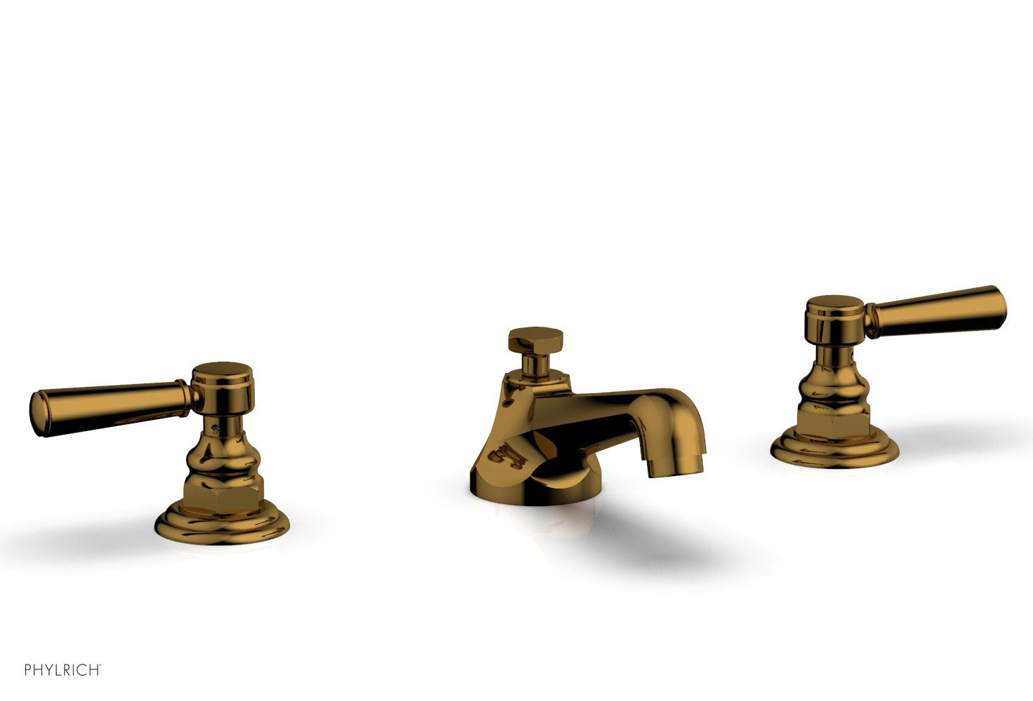 HEX TRADITIONAL 8-Inch Widespread Bathroom Faucet Lever Handles - Brushed Nickel Finish - Compatible with Most Standard Faucets - Perfect for Bathroom Vanity Sink Renovation and Modern Home Upgrade