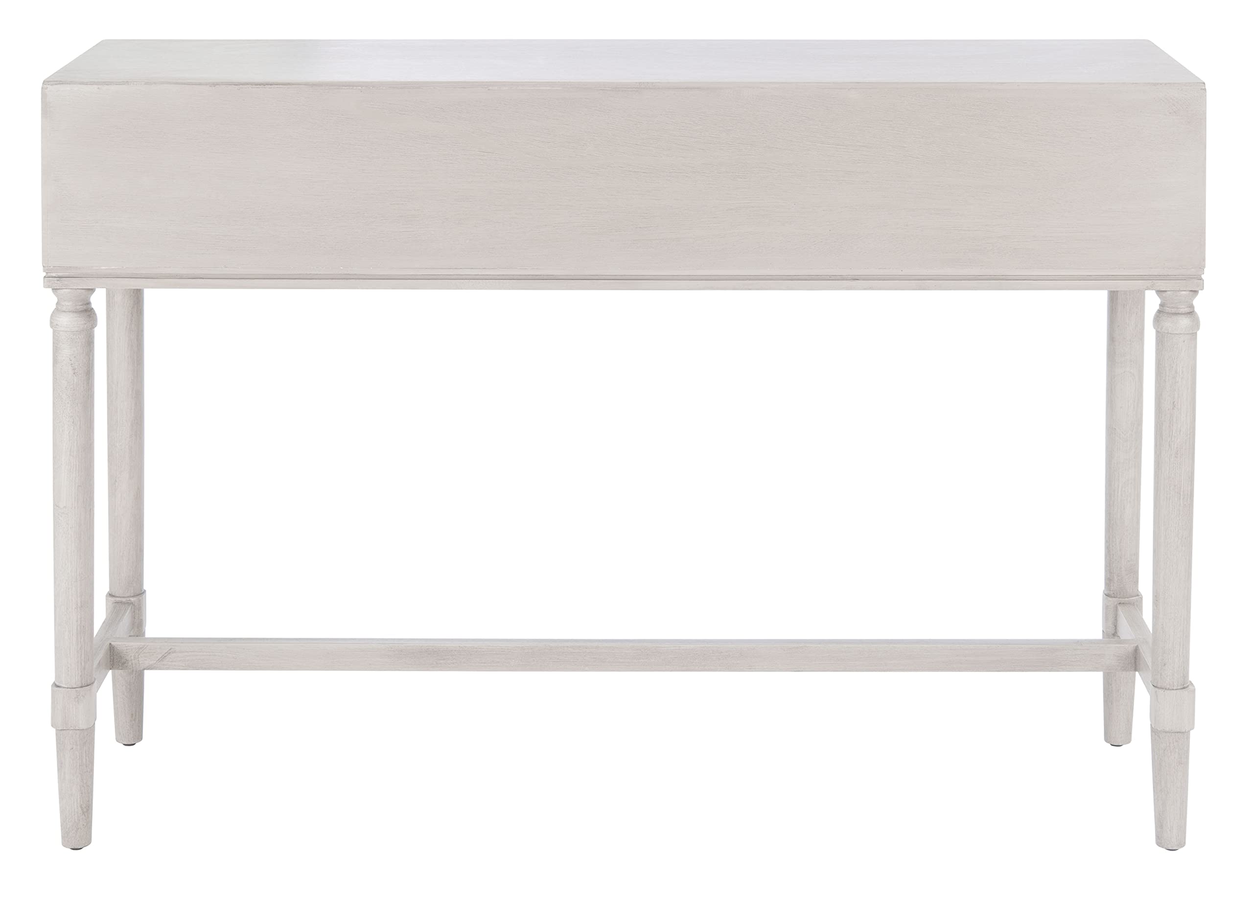 Safavieh Aliyah Greige 4-Drawer Console Table - Modern Entryway Furniture for Hallway, Living Room & Bedroom Storage