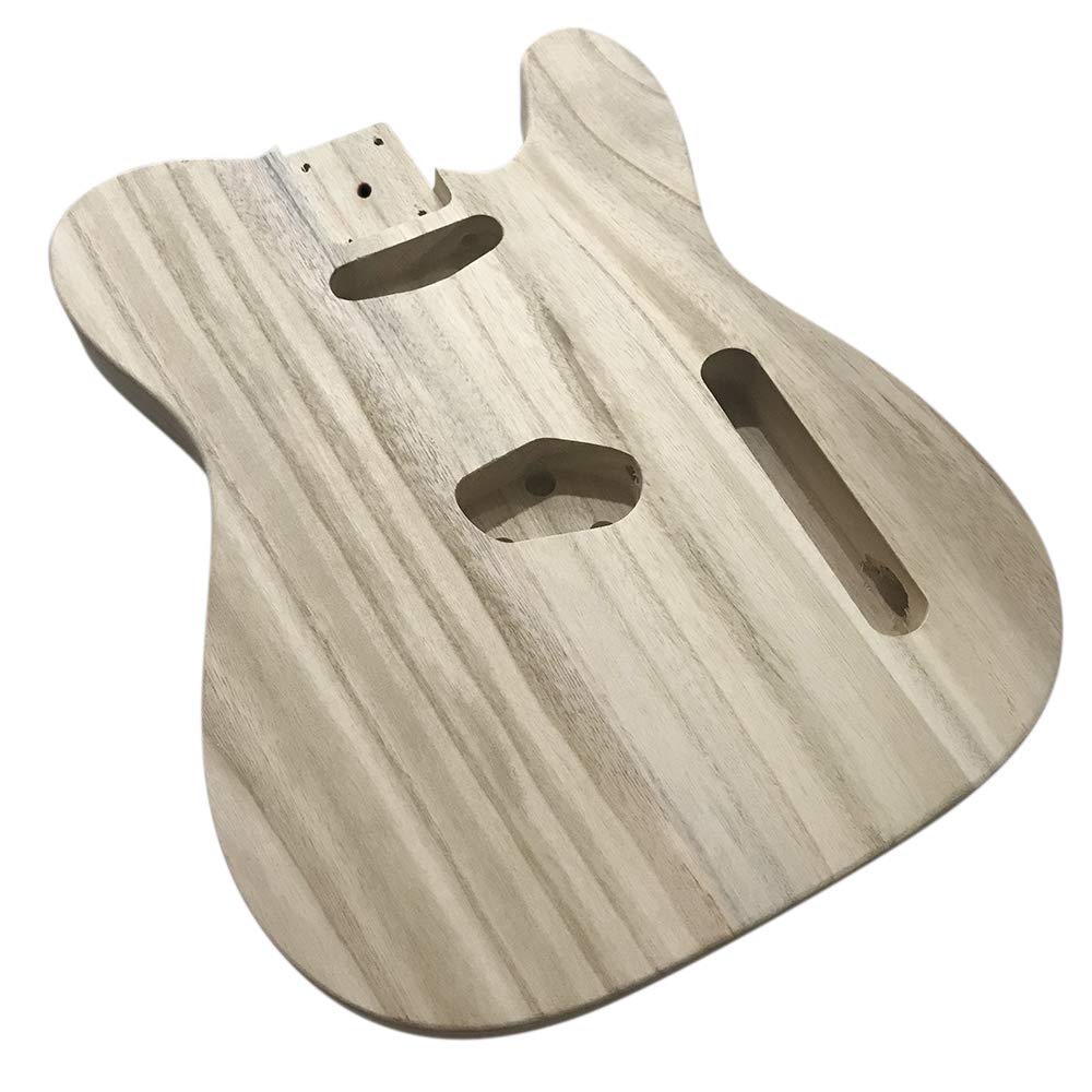 HXBER Polished Maple Electric Guitar Body for TL Style DIY Build - Perfect for Custom Guitar Projects & Replacement Parts