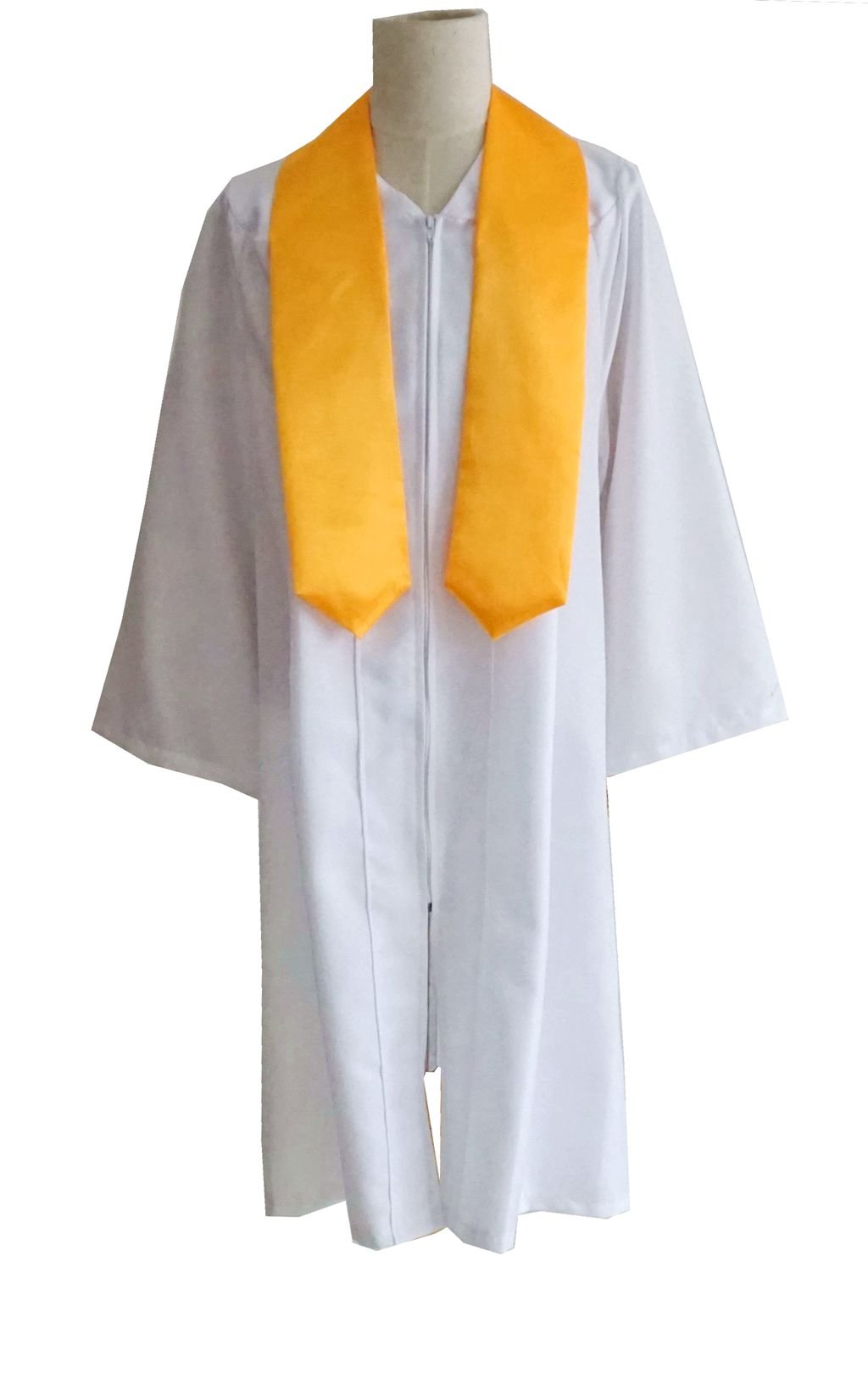 Unisex Kids Graduation Stole - 50 Inch Plain Sash for Elementary & Middle School Ceremonies - Perfect for Graduation Photos & Celebrations